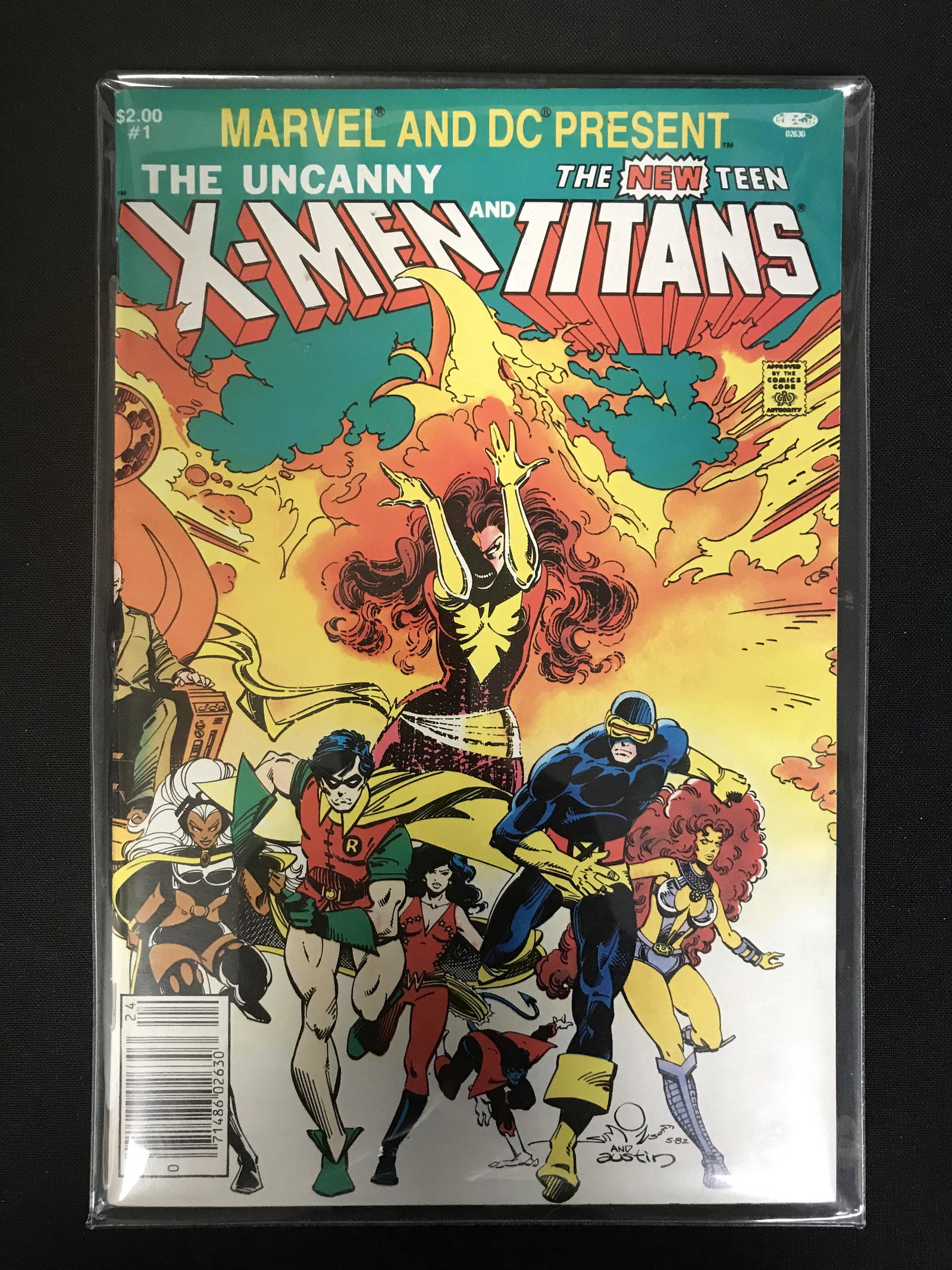 THE UNCANNY X-MEN and THE NEW TEEN TITANS #1 (MARVEL (1 of 1)