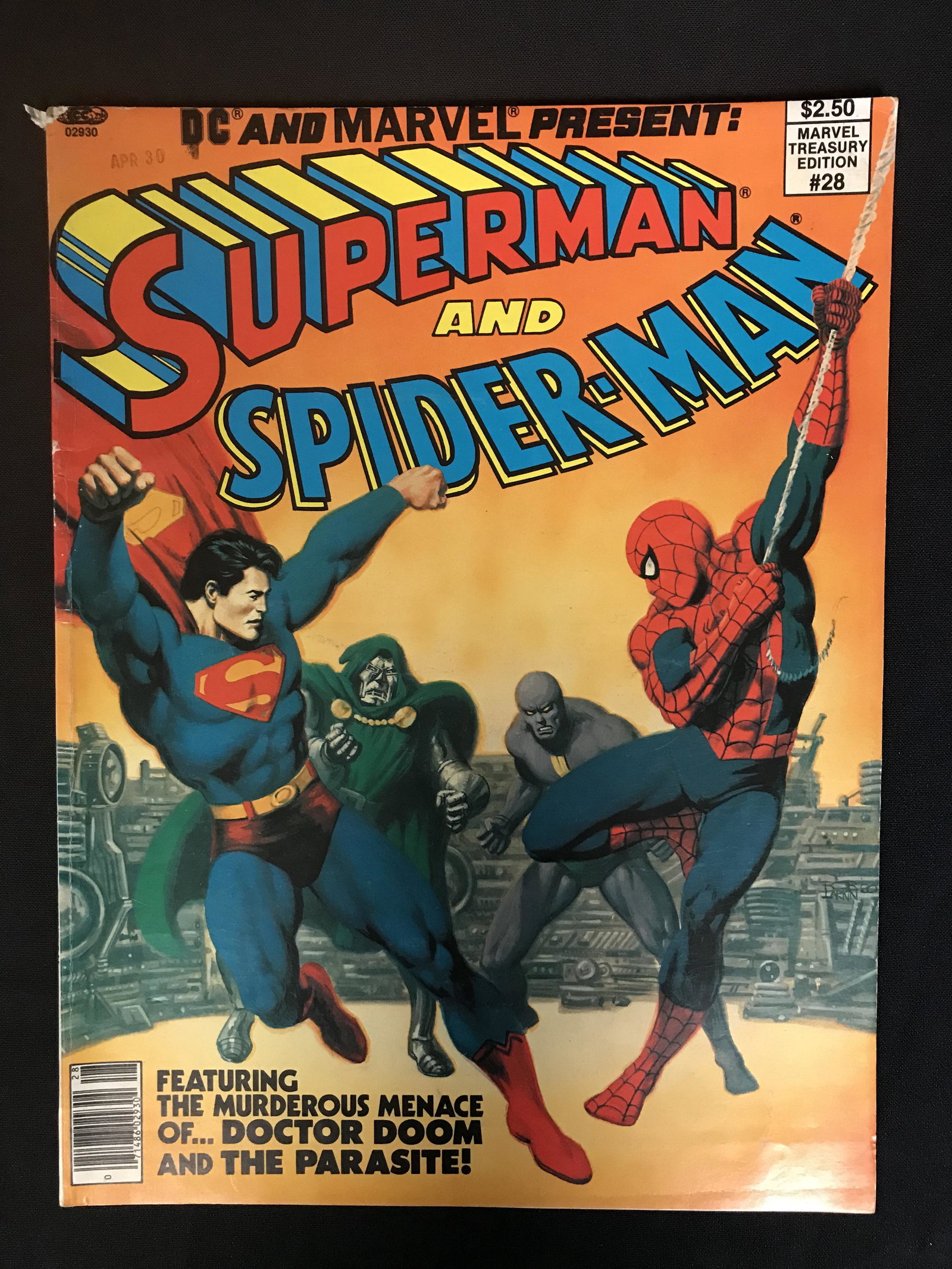DC AND MARVEL PRESENT SUPERMAN AND SPIDER-MAN #28 (1 of 1)