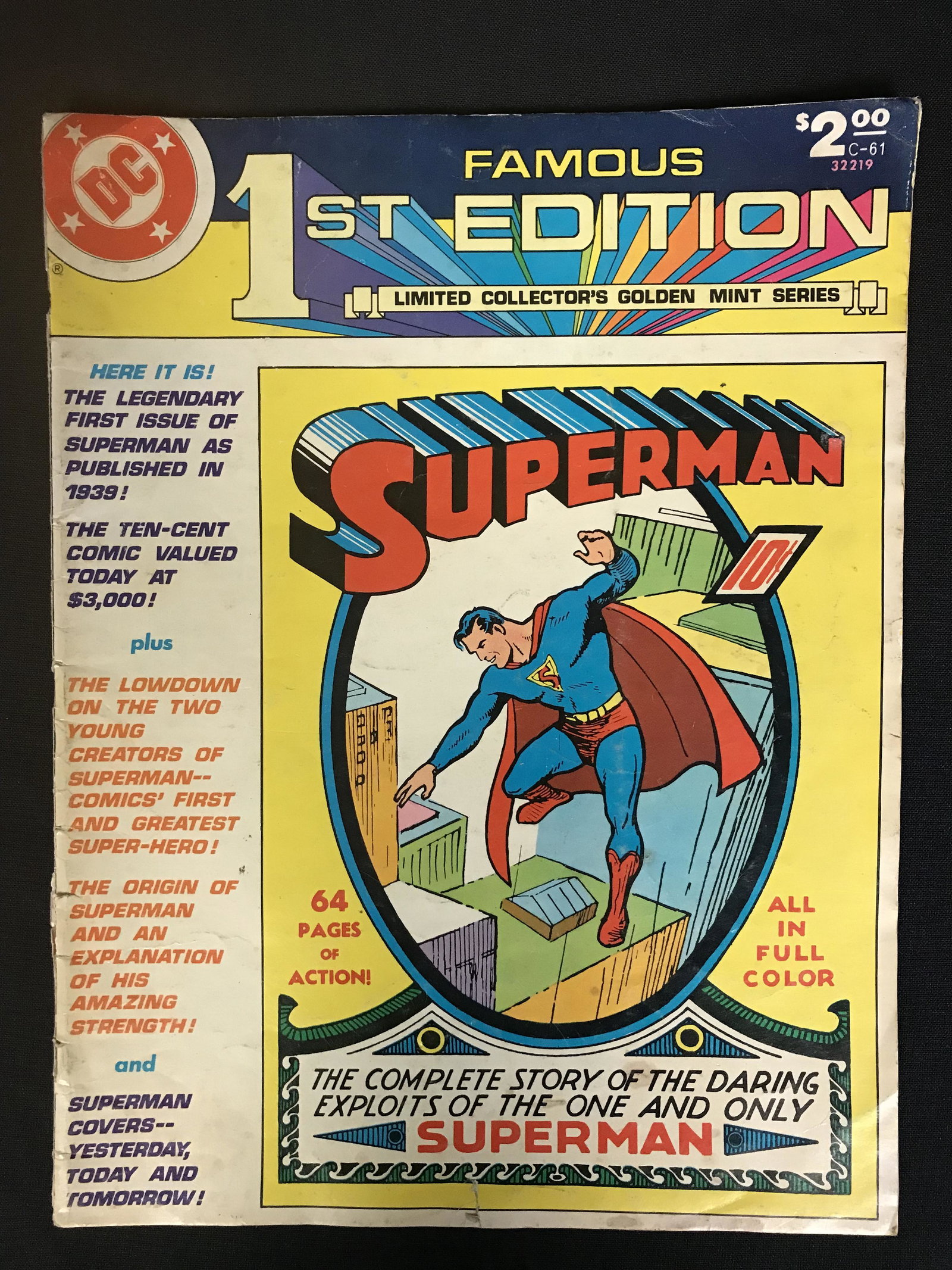FAMOUS 1st EDITION SUPERMAN C-61 (DC COMICS) (1 of 1)