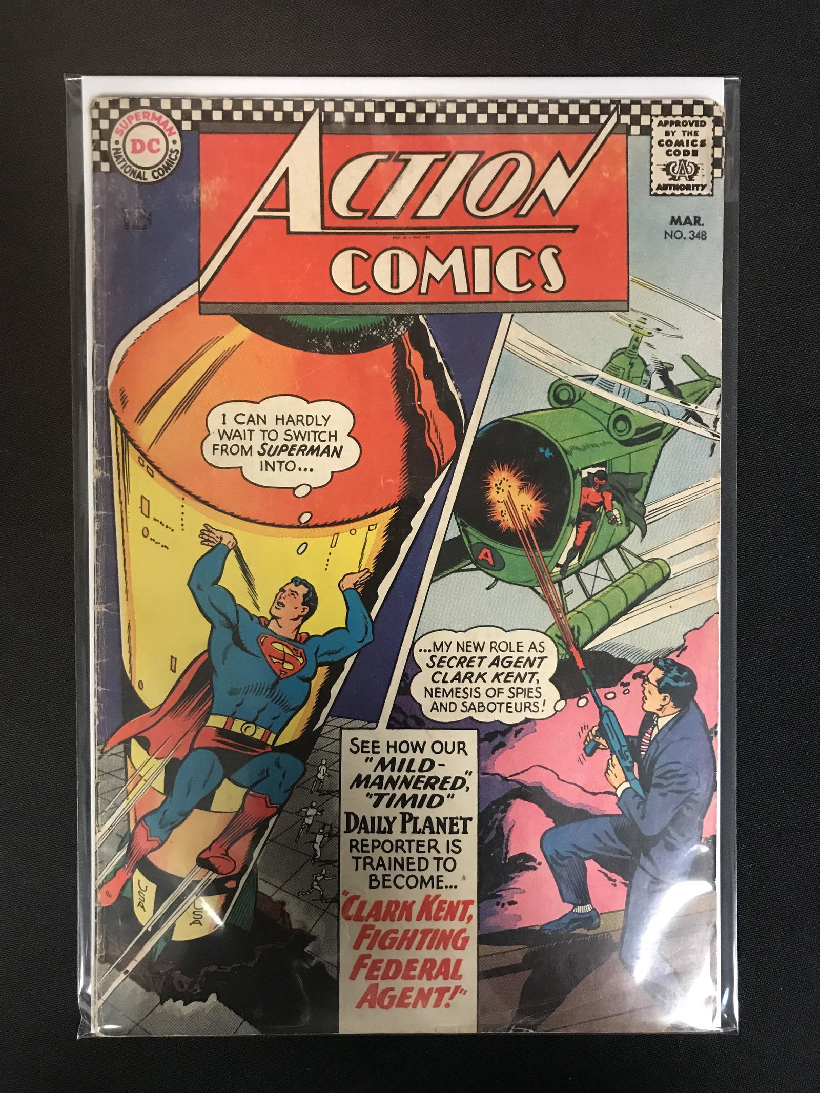 ACTION COMICS #348 (DC COMICS) (1 of 1)