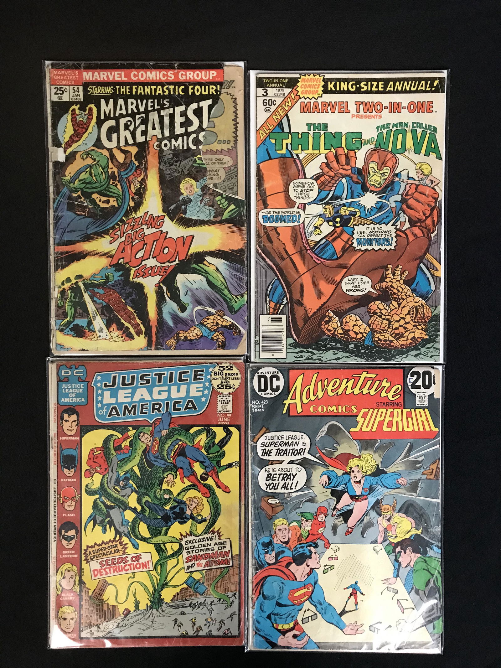 MARVEL/ DC COMICS BOOK LOT (1 of 1)