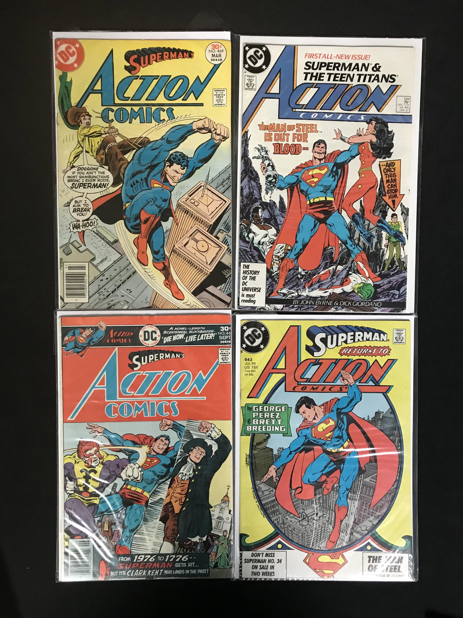 ACTION COMICS BOOK LOT (DC COMICS) (1 of 1)