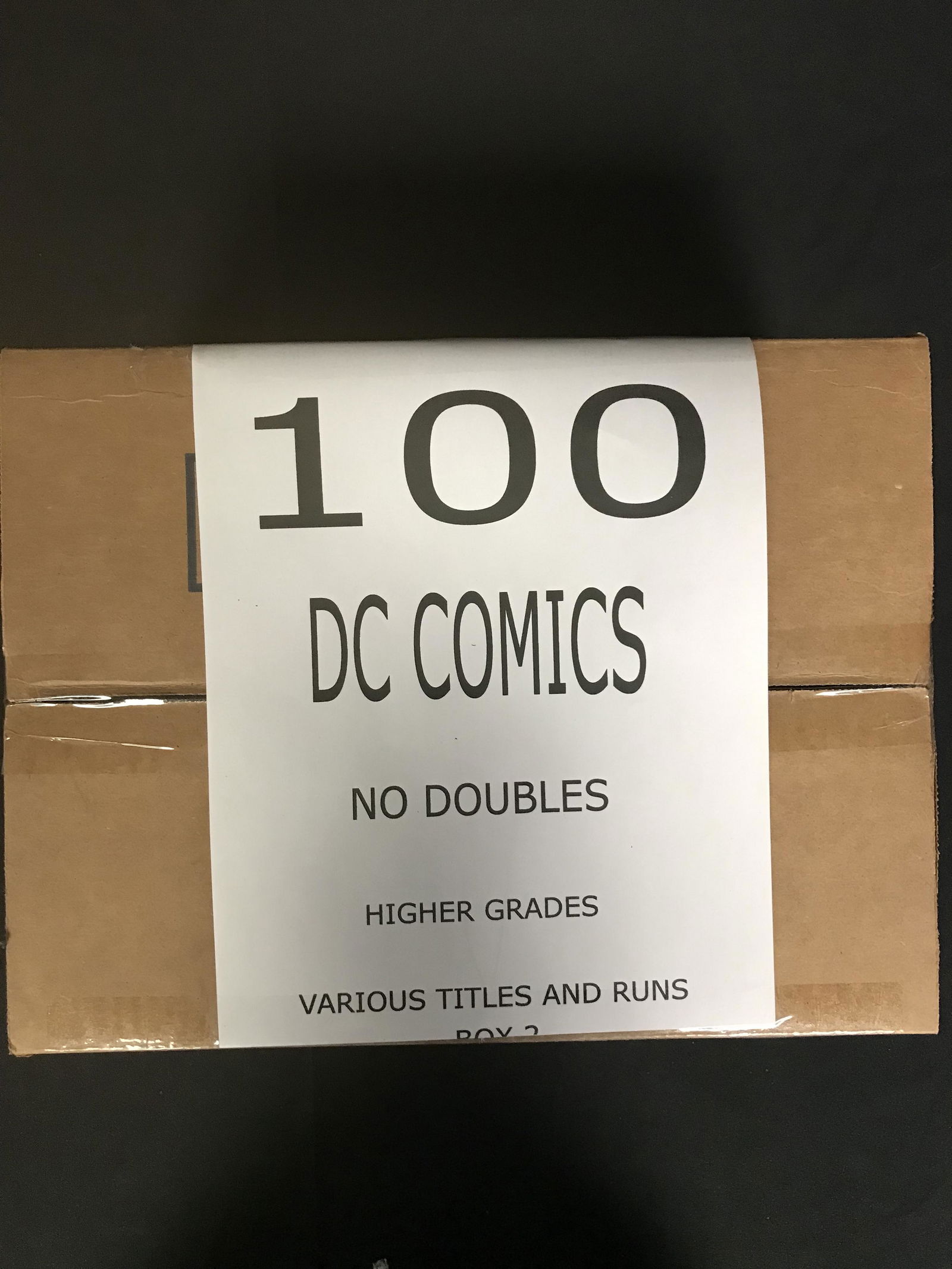 100 DC COMICS (NO DOUBLES) (1 of 1)
