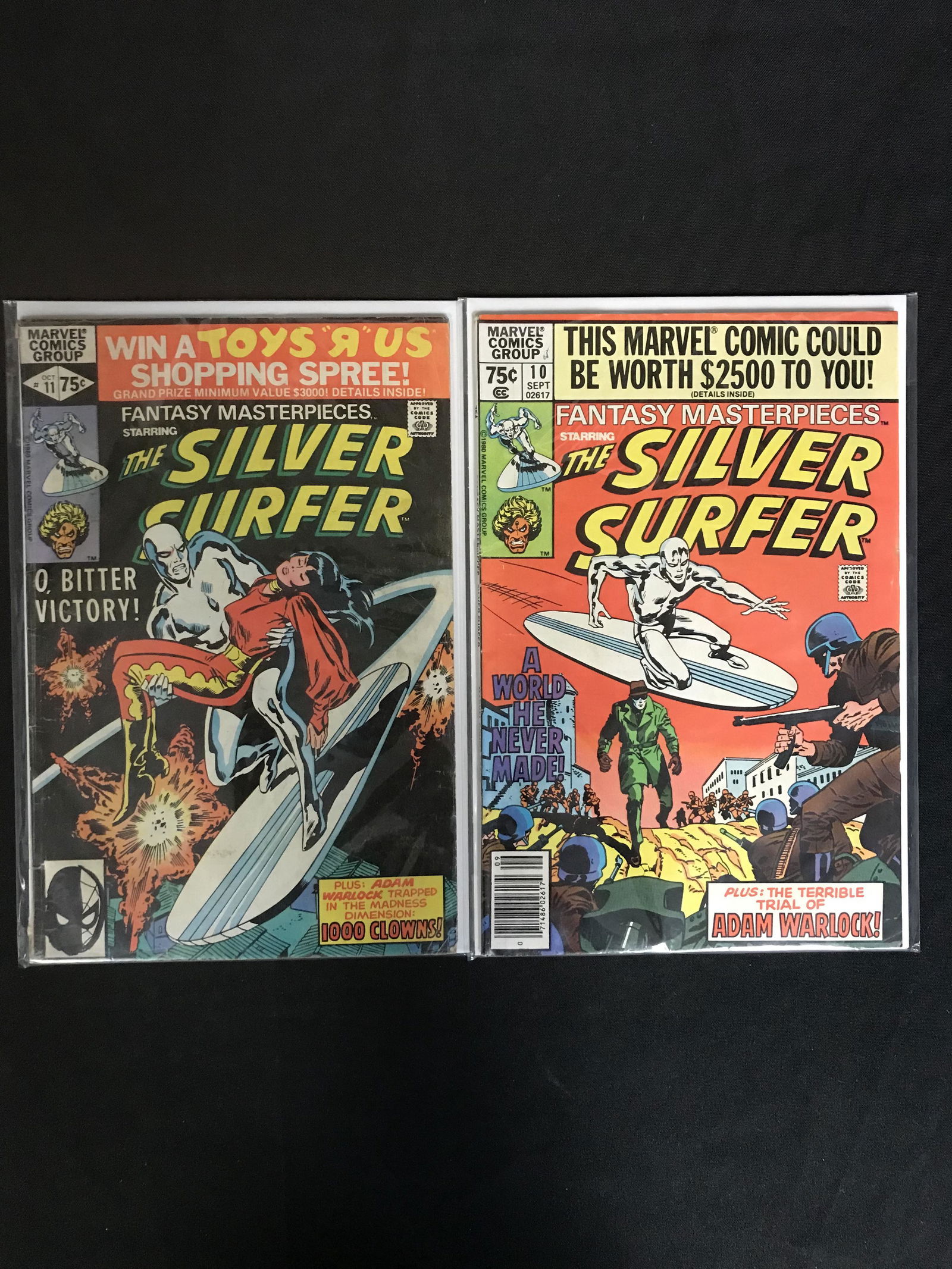 THE SILVER SURFER #10-11 (MARVEL COMICS) (1 of 1)
