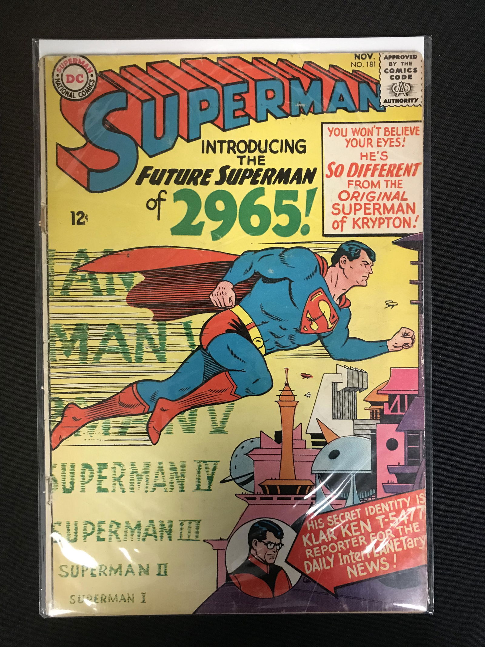 SUPERMAN #181 (DC COMICS): SUPERMAN #181 (DC COMICS)