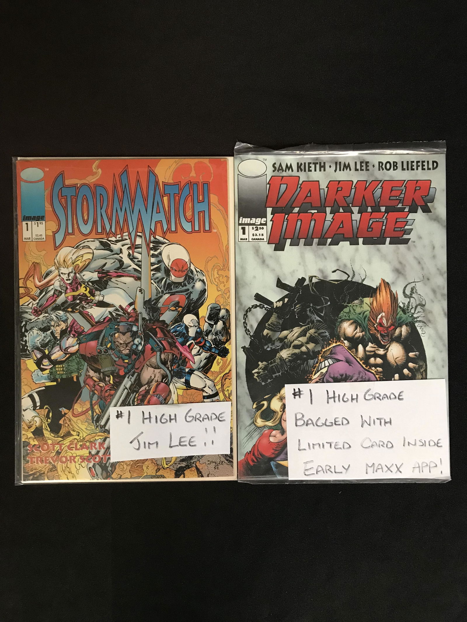 STORMWATCH #1/ DARKER IMAGE #1(IMAGE COMICS) (1 of 1)