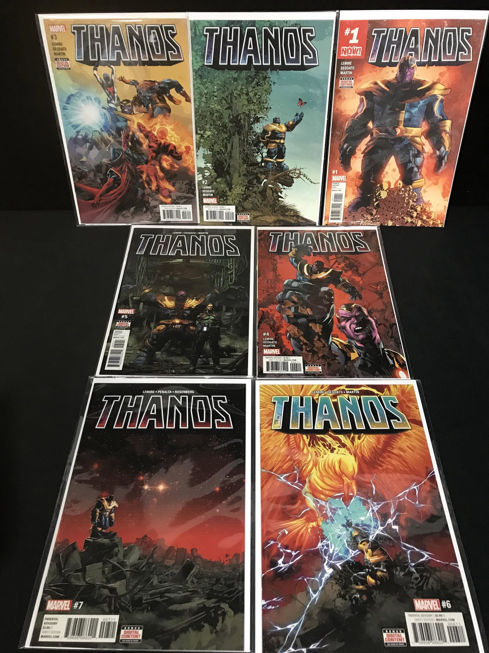 THANOS COMIC BOOK LOT (MARVEL COMICS) (1 of 1)