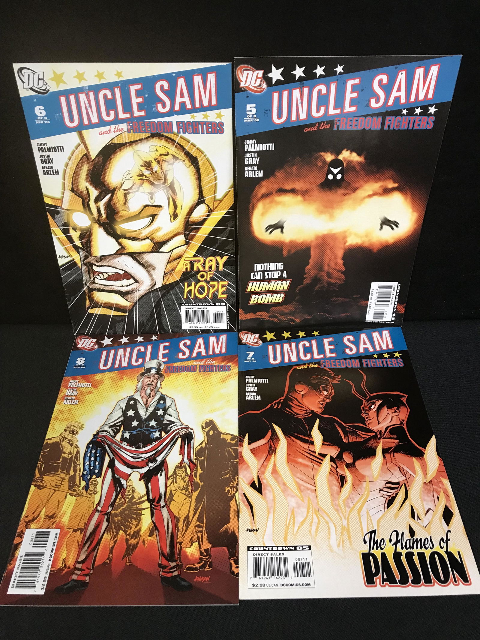 UNCLE SAM COMIC BOOK LOT (DC COMICS) (1 of 1)