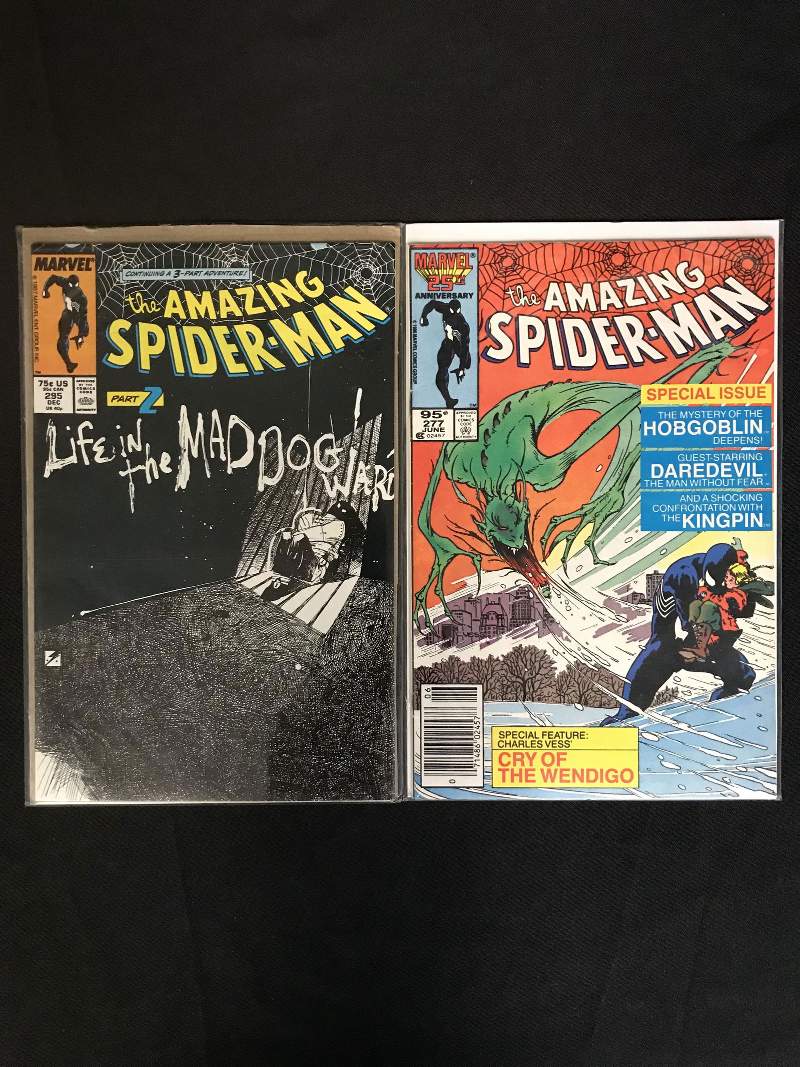 The AMAZING SPIDER-MAN #295/ #277 (MARVEL COMICS) (1 of 1)