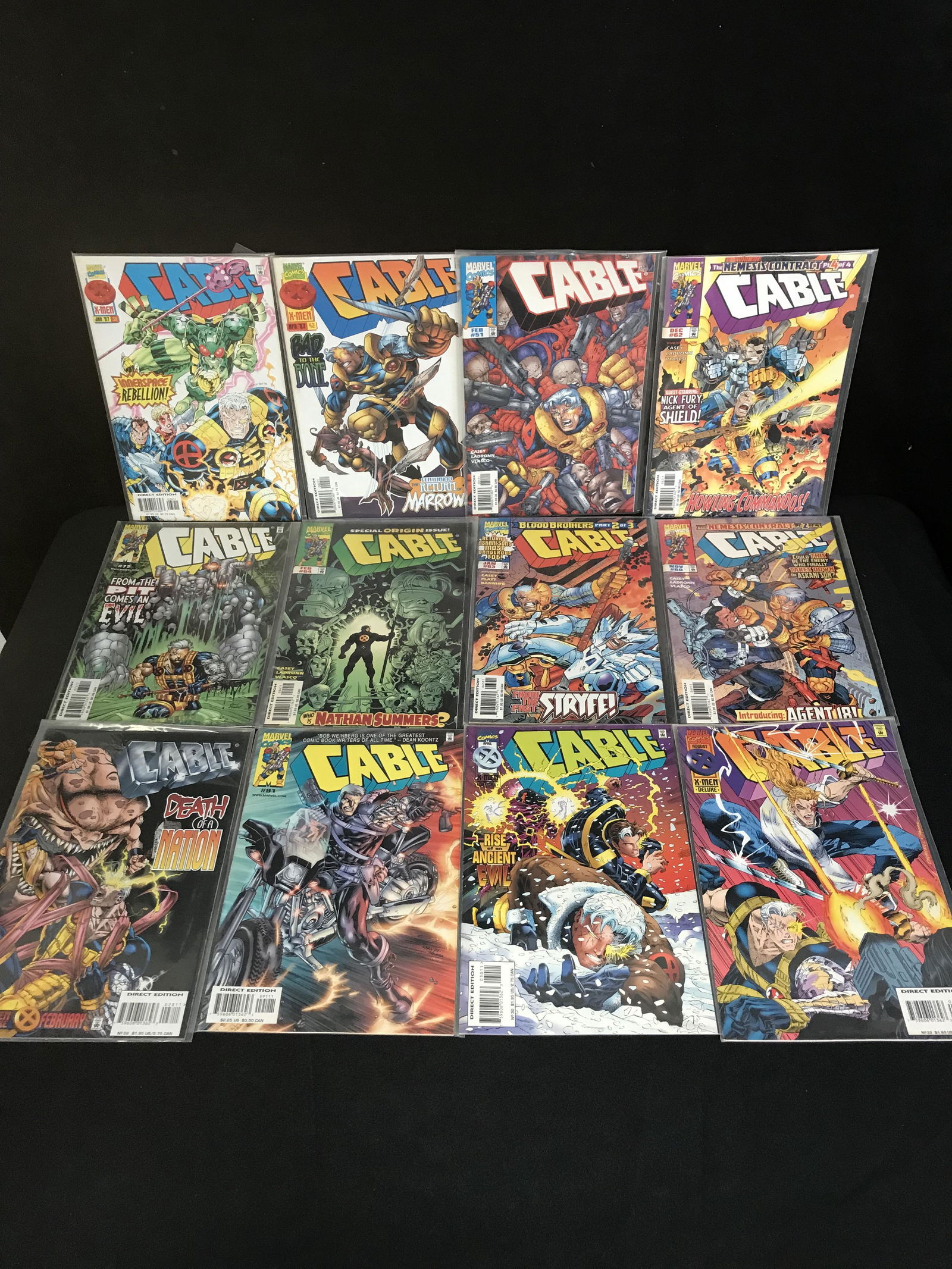CABLE COMIC BOOK LOT (MARVEL COMICS) (1 of 1)