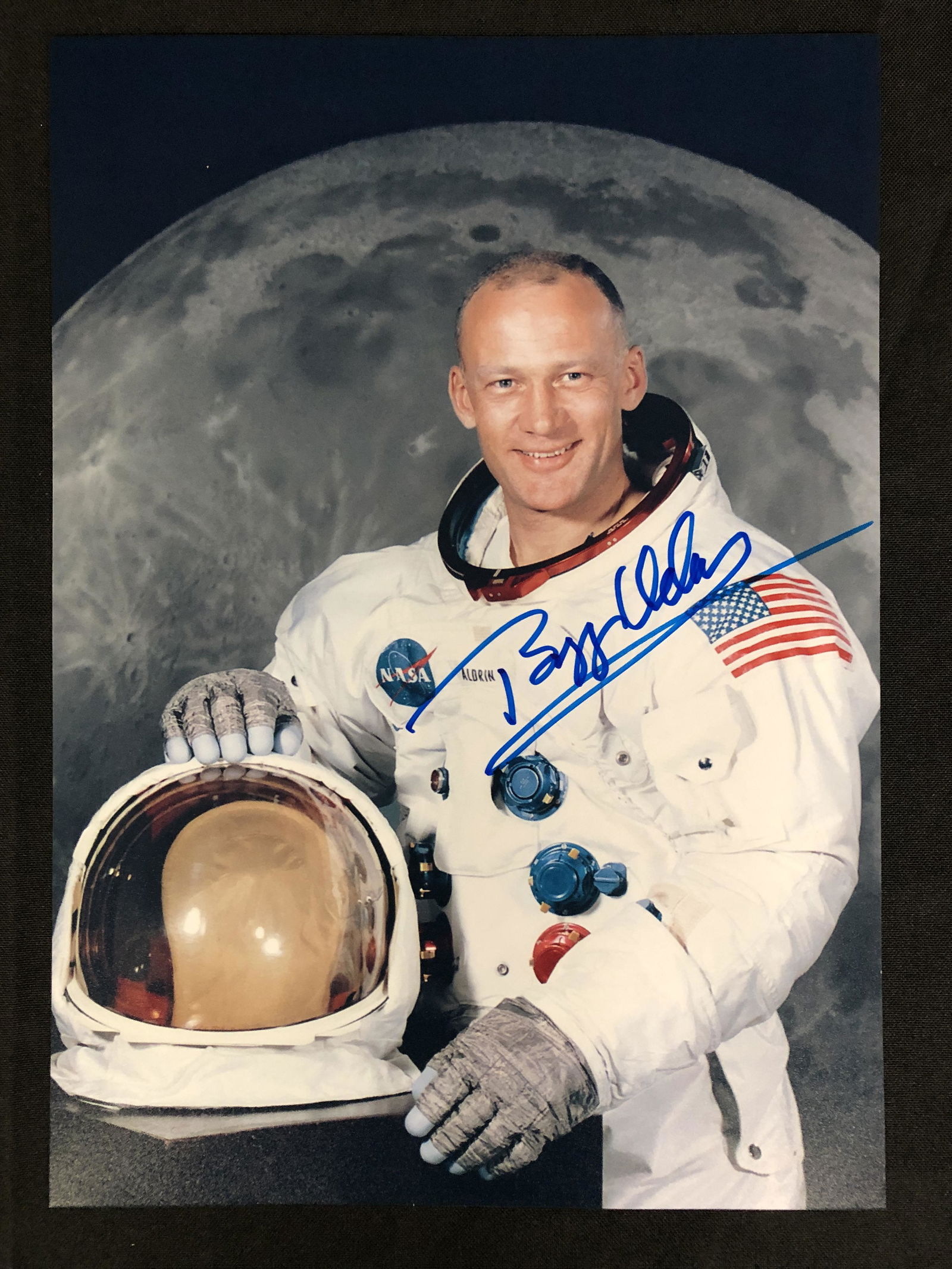 Buzz Aldrin Autographed 8X10 Photo (RA COA) (1 of 3)