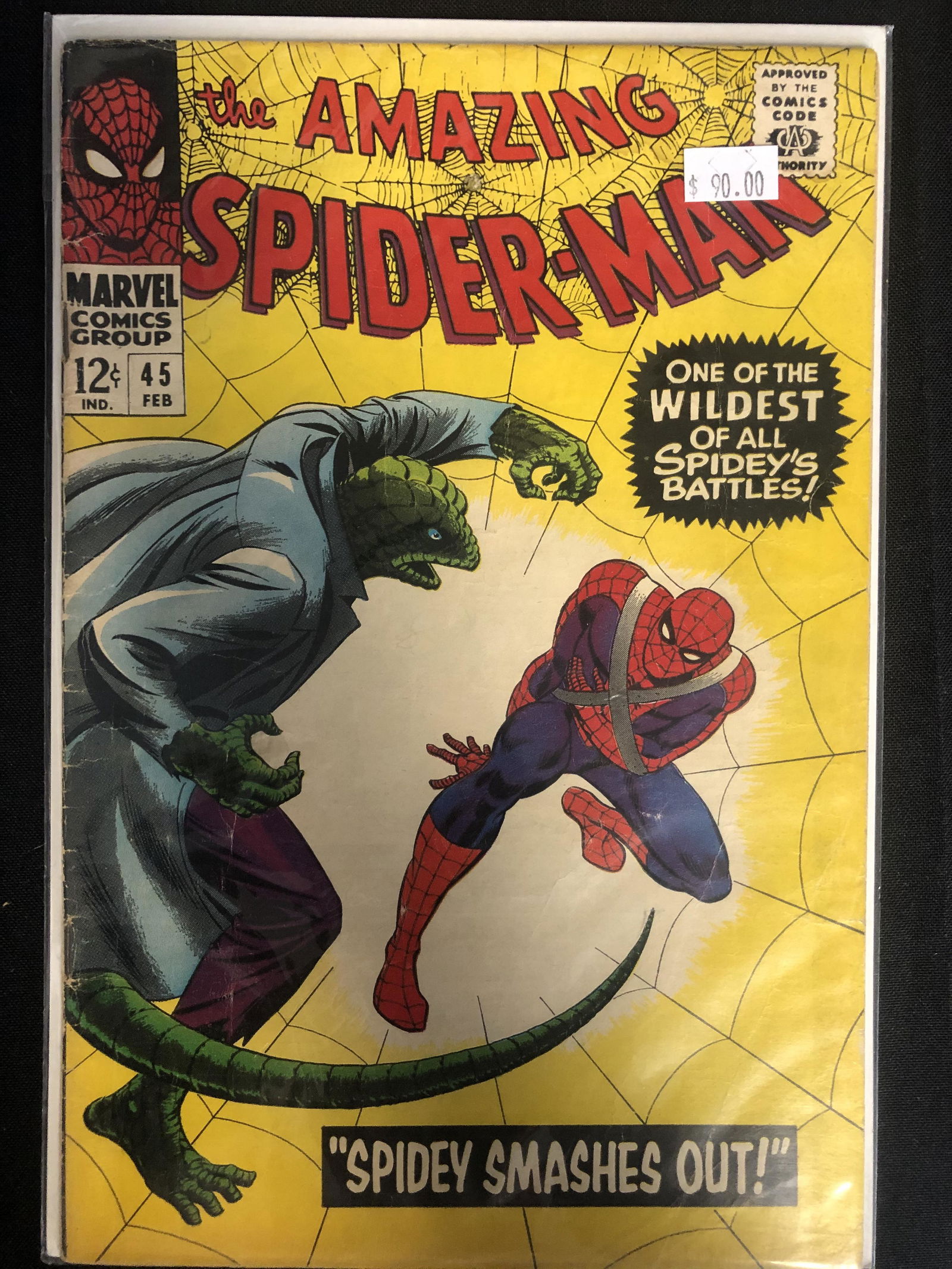 THE AMAZING SPIDER-MAN #45 (MARVEL COMICS) (1 of 1)