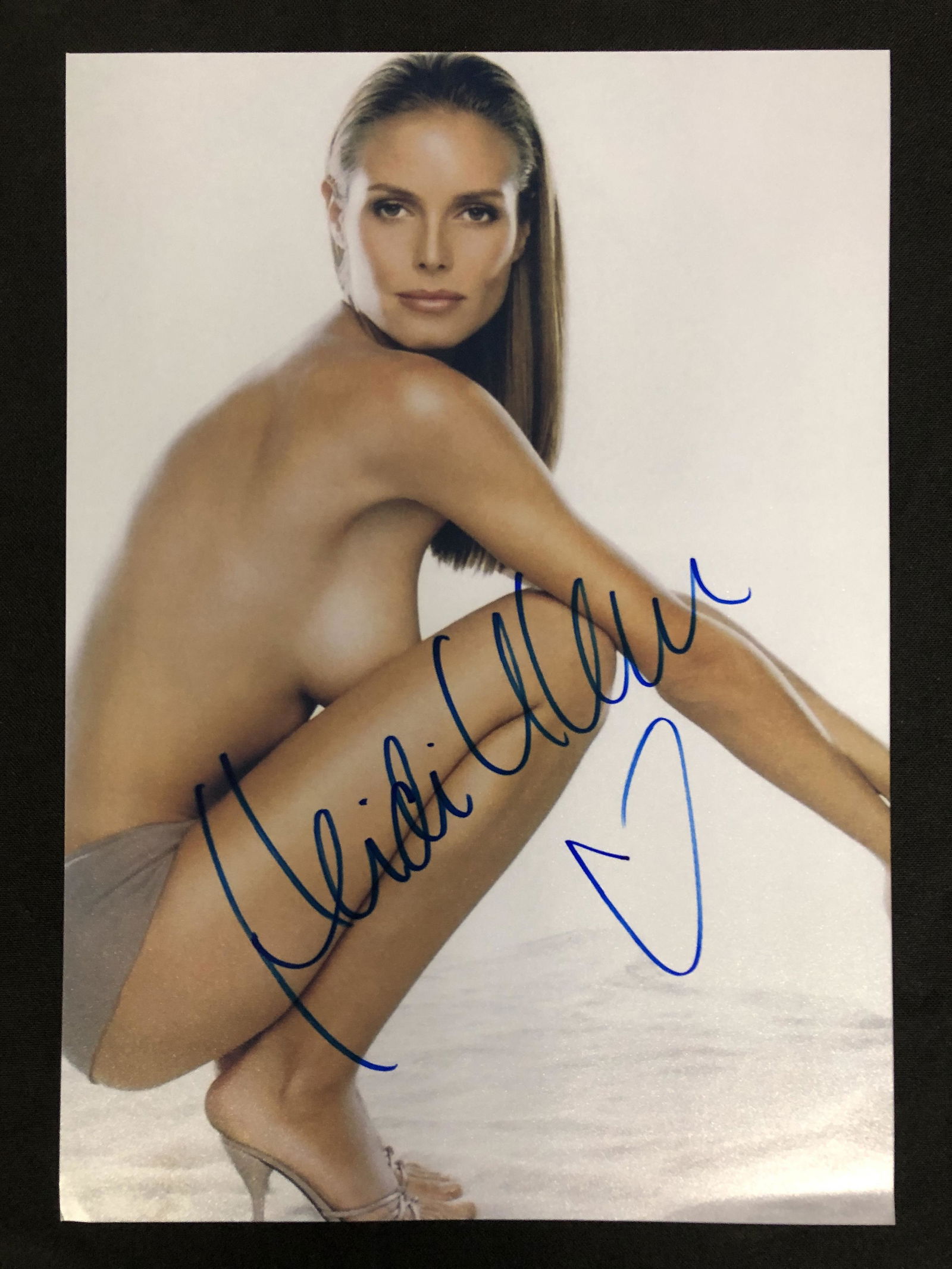 HEIDI KLUM SIGNED 8X10 PHOTO (RA COA) (1 of 3)