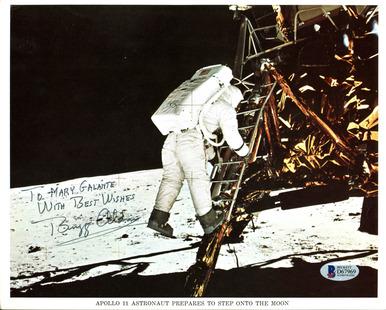 Buzz Aldrin Autographed 8X10 Photo (Beckett Witnessed) (1 of 1)