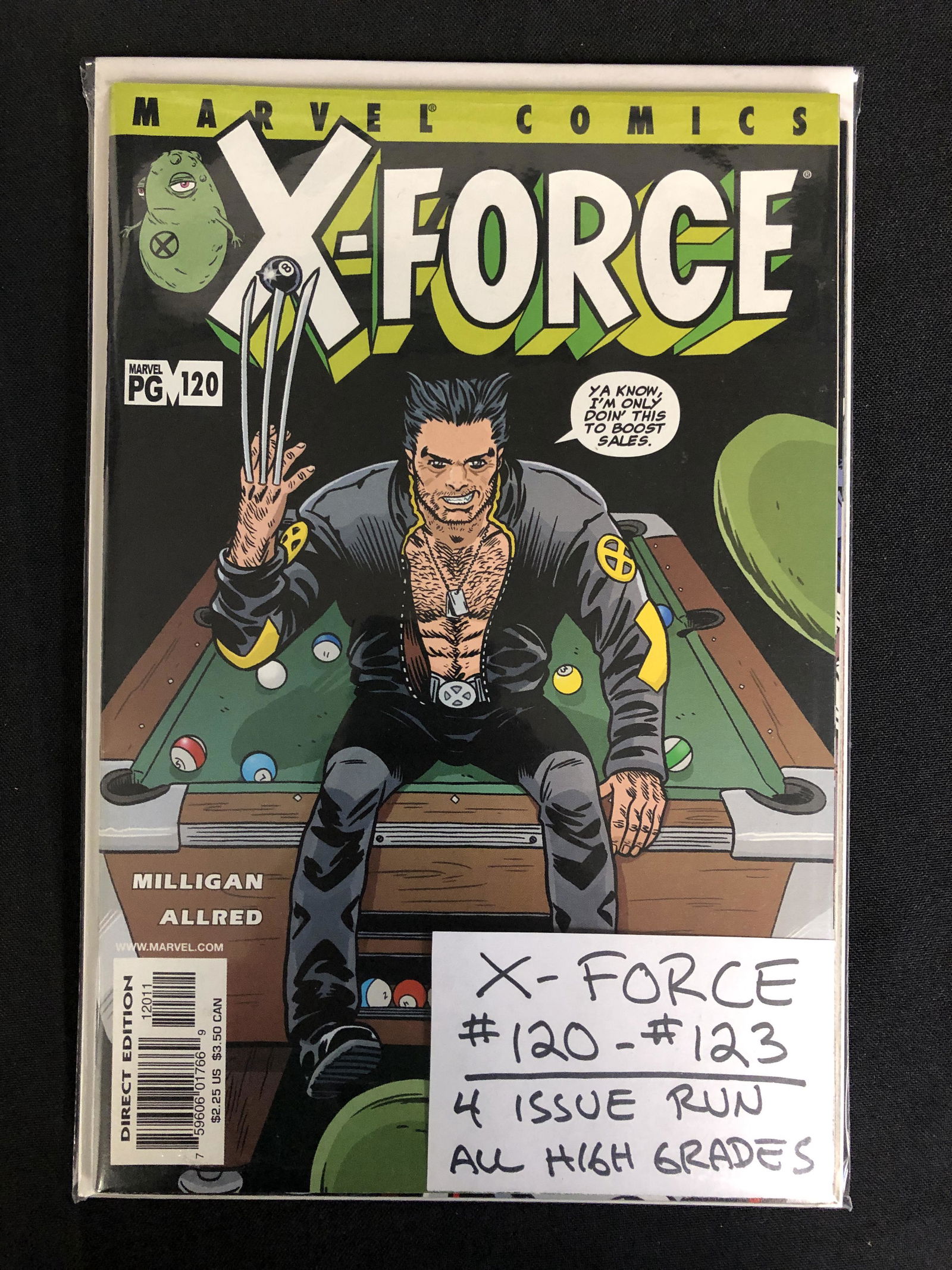 X-FORCE #120-123 (MARVEL COMICS) (1 of 1)