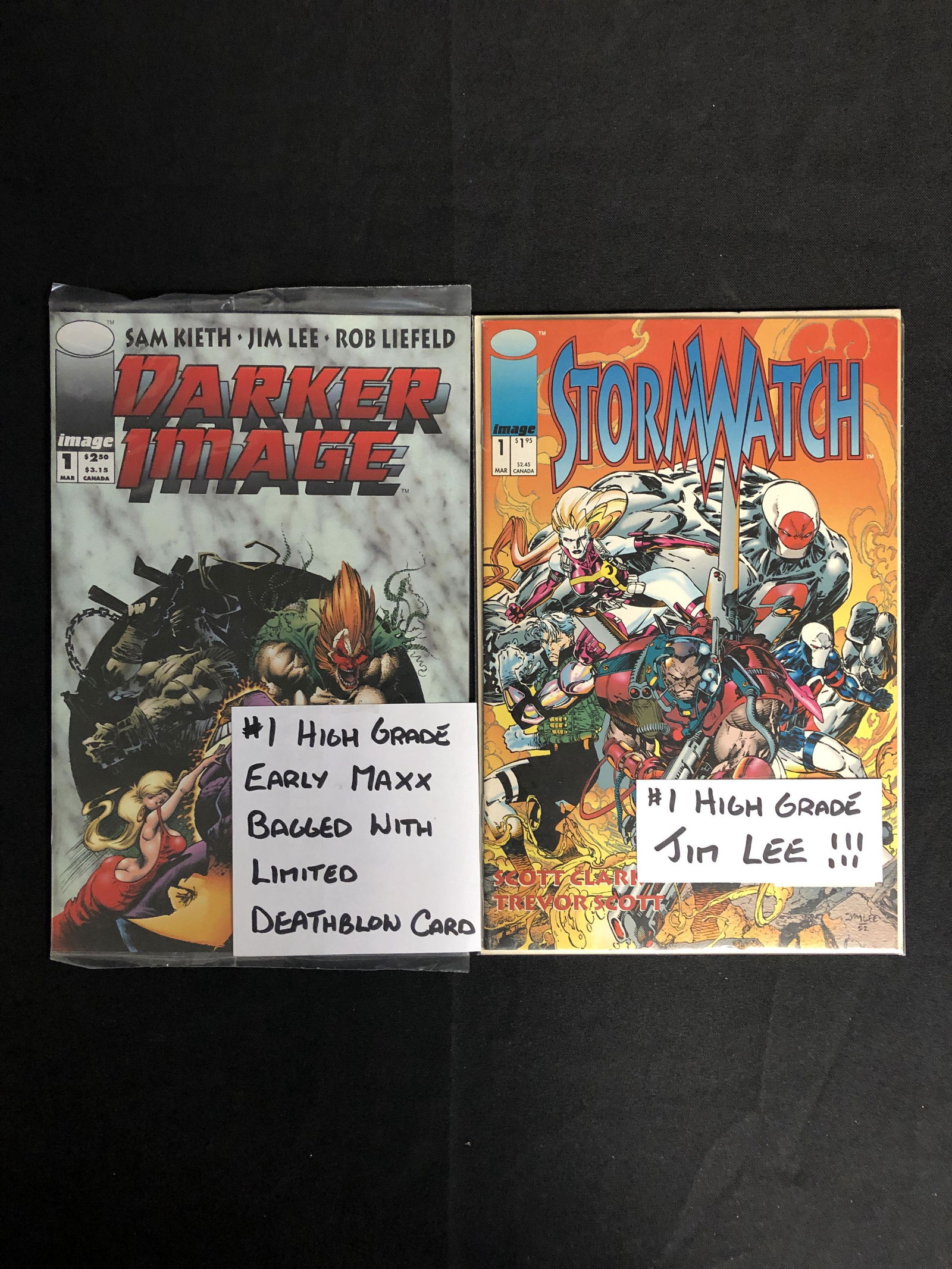 DARKER IMAGE #1/ STORMWATCH #1 (IMAGE COMICS) (1 of 1)