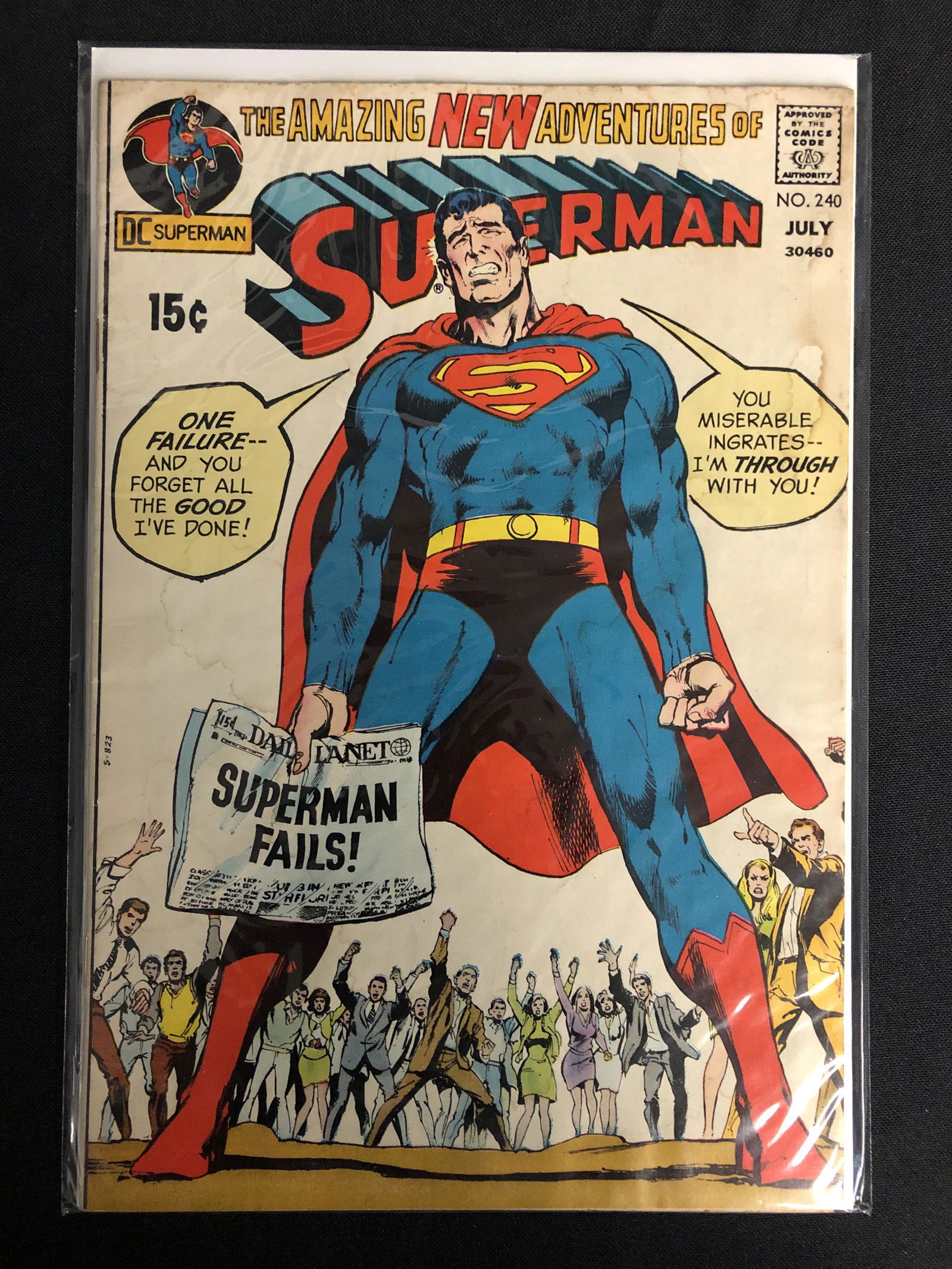 SUPERMAN #240 (DC COMICS) (1 of 1)