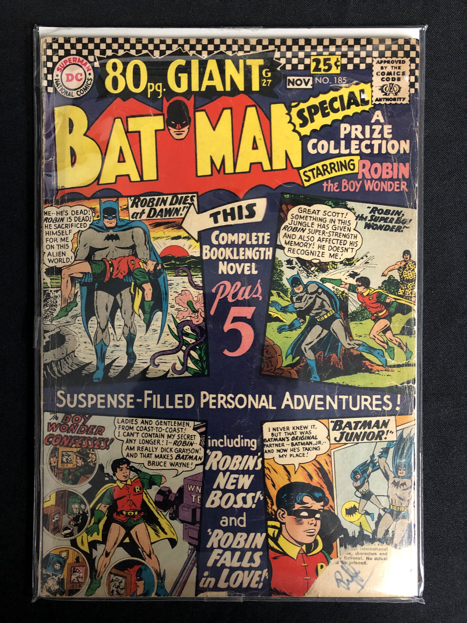 BATMAN #185 (DC COMICS) 80 Page Giant (1 of 1)