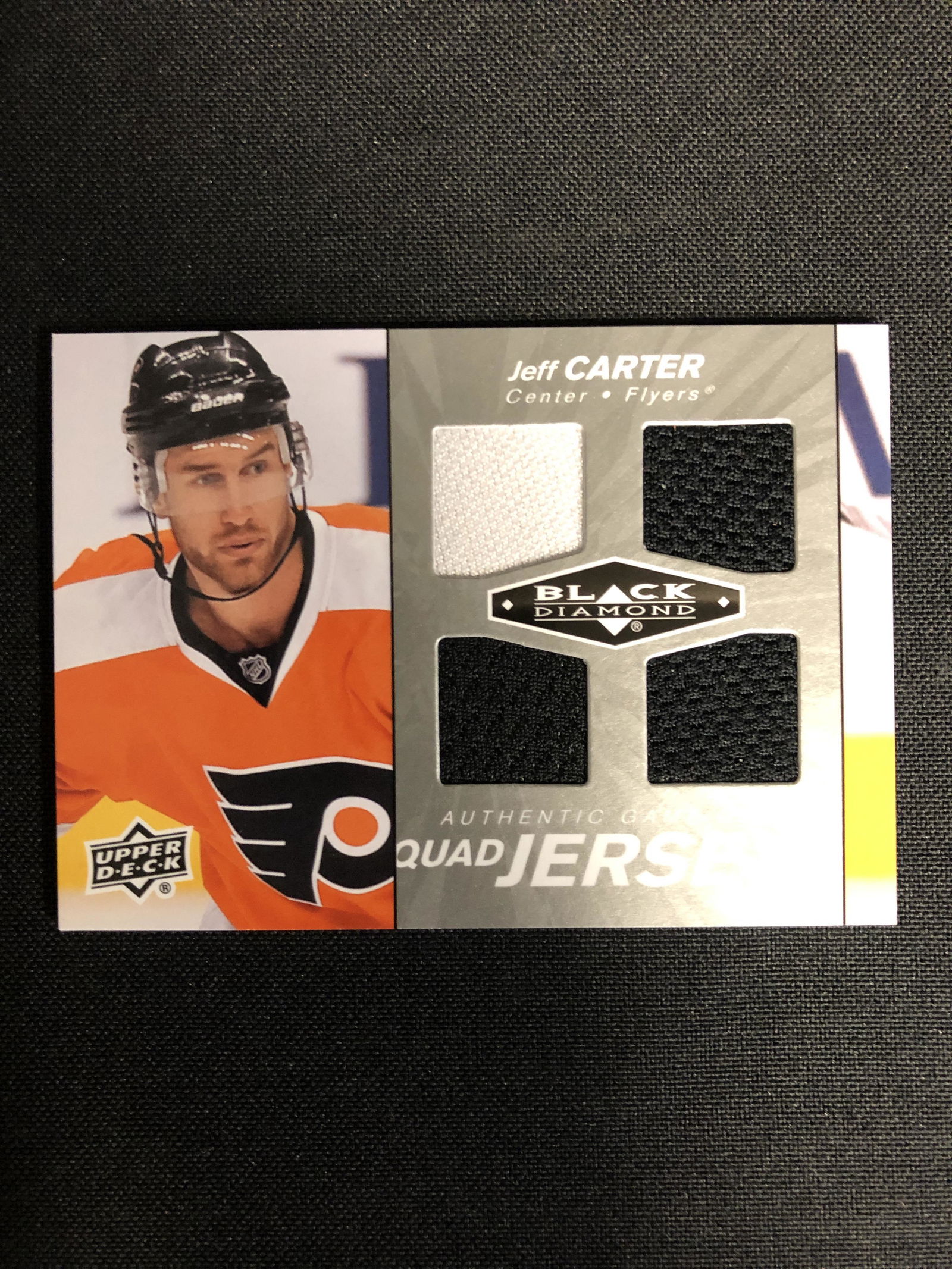 2010-11 UPPER DECK BLACK DIAMOND HOCKEY #QJ-JC JEFF (1 of 2)