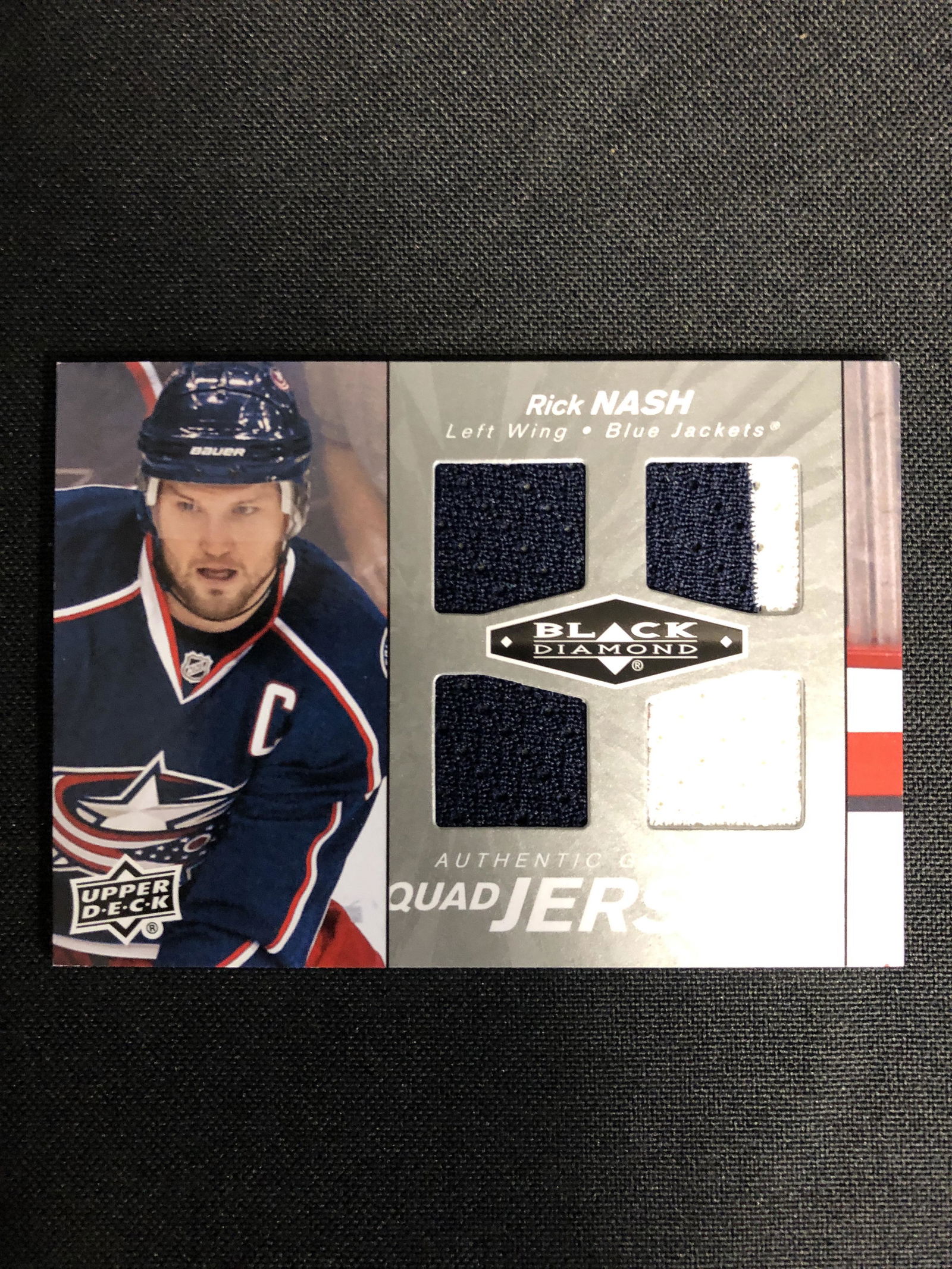 2010-11 UPPER DECK BLACK DIAMOND HOCKEY #QJ-RN RICK (1 of 2)