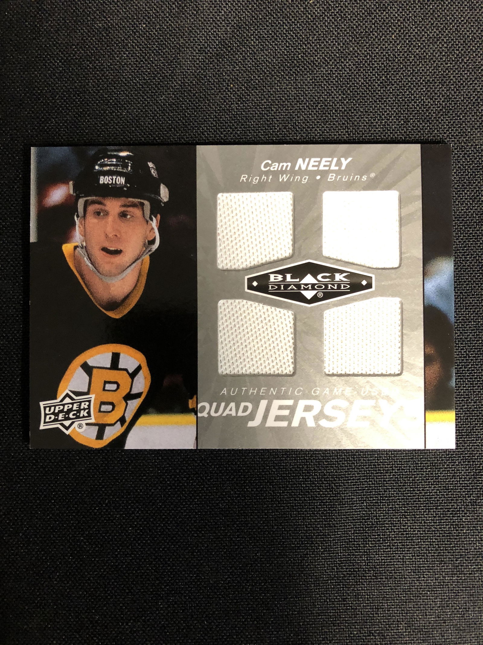 2010-11 UPPER DECK BLACK DIAMOND HOCKEY #QJ-CN CAM (1 of 2)