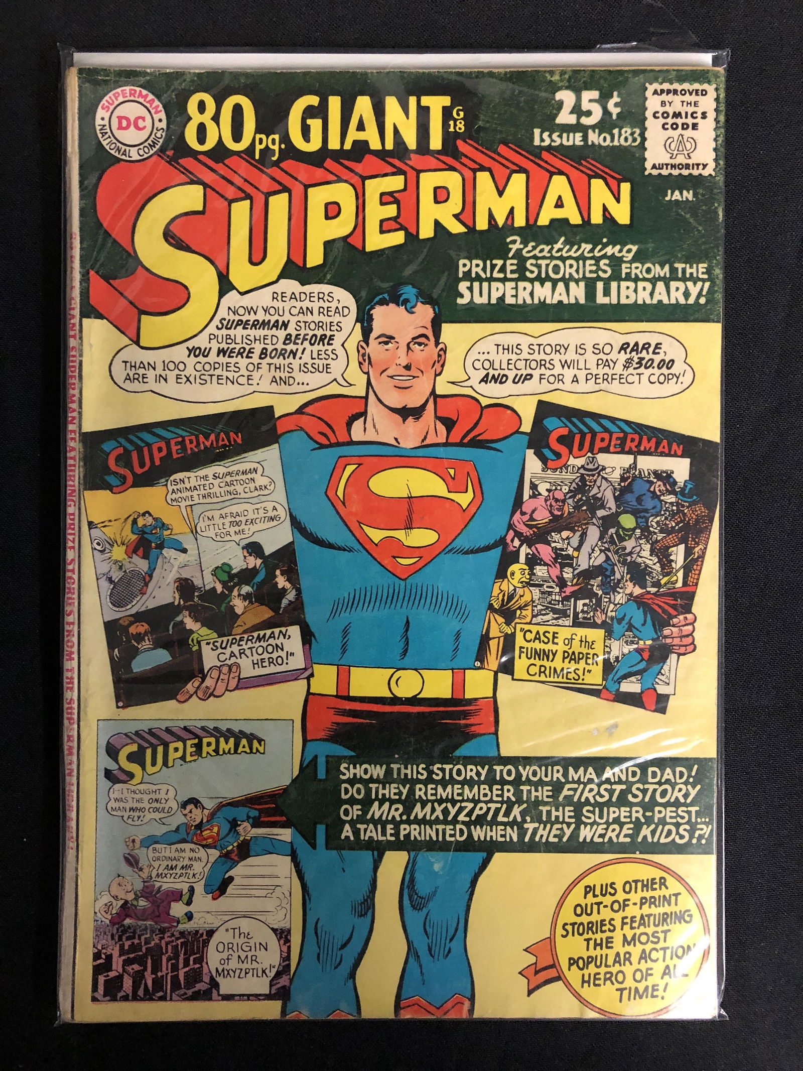 SUPERMAN #183 (DC COMICS) 80 Page Giant (1 of 1)