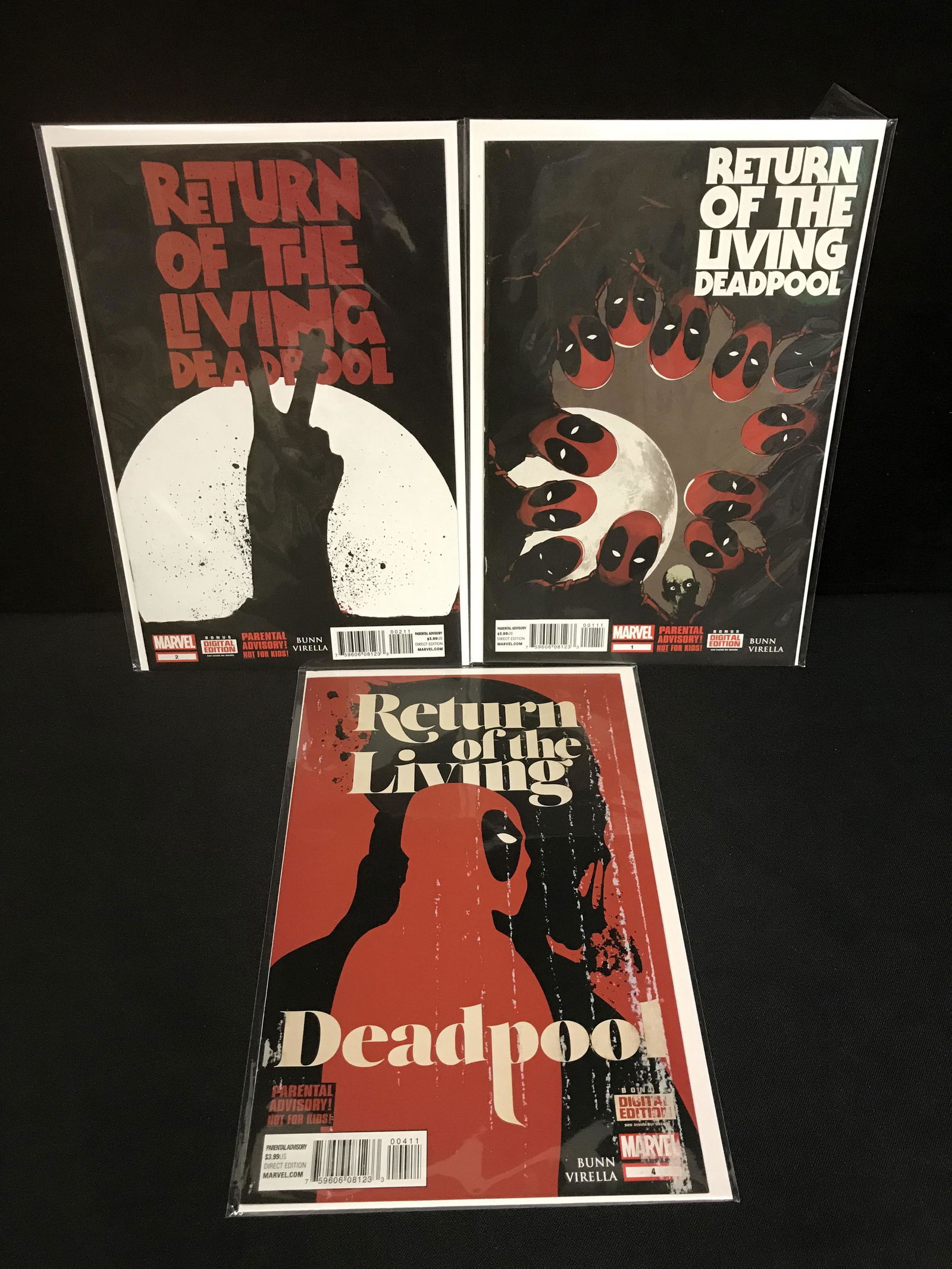 RETURN OF THE LIVING DEADPOOL COMIC BOOK LOT (MARVEL (1 of 1)