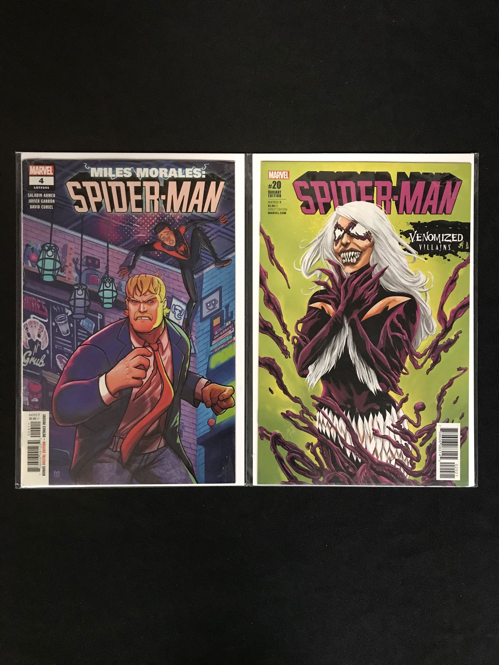 Miles Morales: SPIDER-MAN #4/ SPIDER-MAN Venomized (1 of 1)