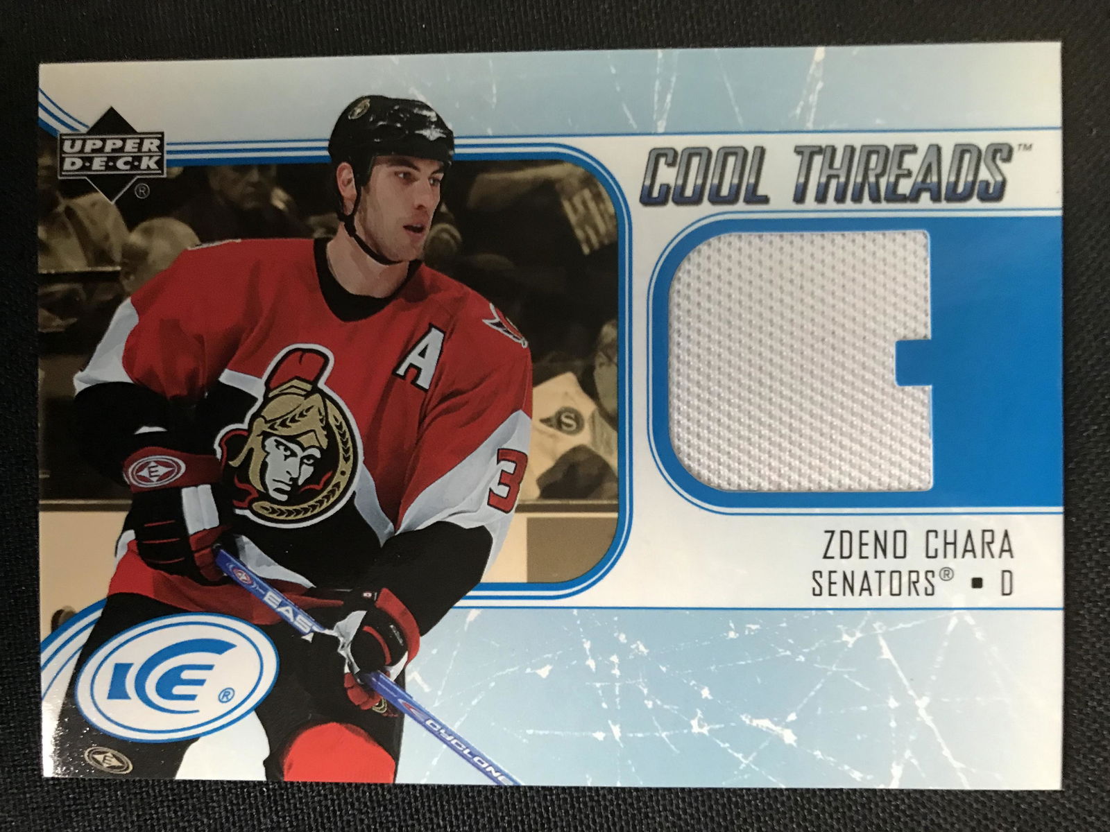 2005-06 Upper Deck ICE Cool Threads Jersey #CT-ZC Zdeno (1 of 1)