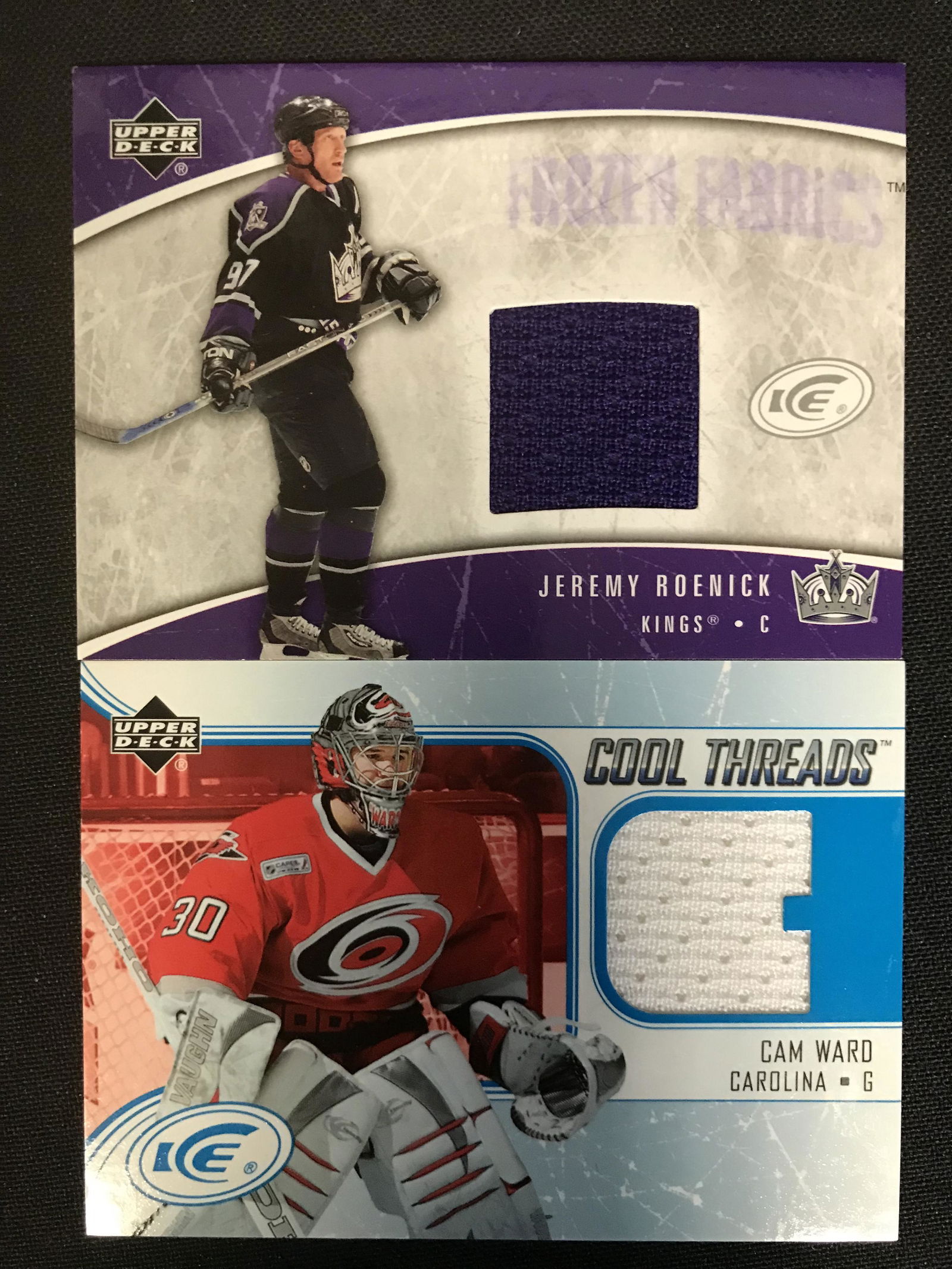 UPPER DECK ICE/ COOL THREADS HOCKEY CARD LOT (1 of 1)