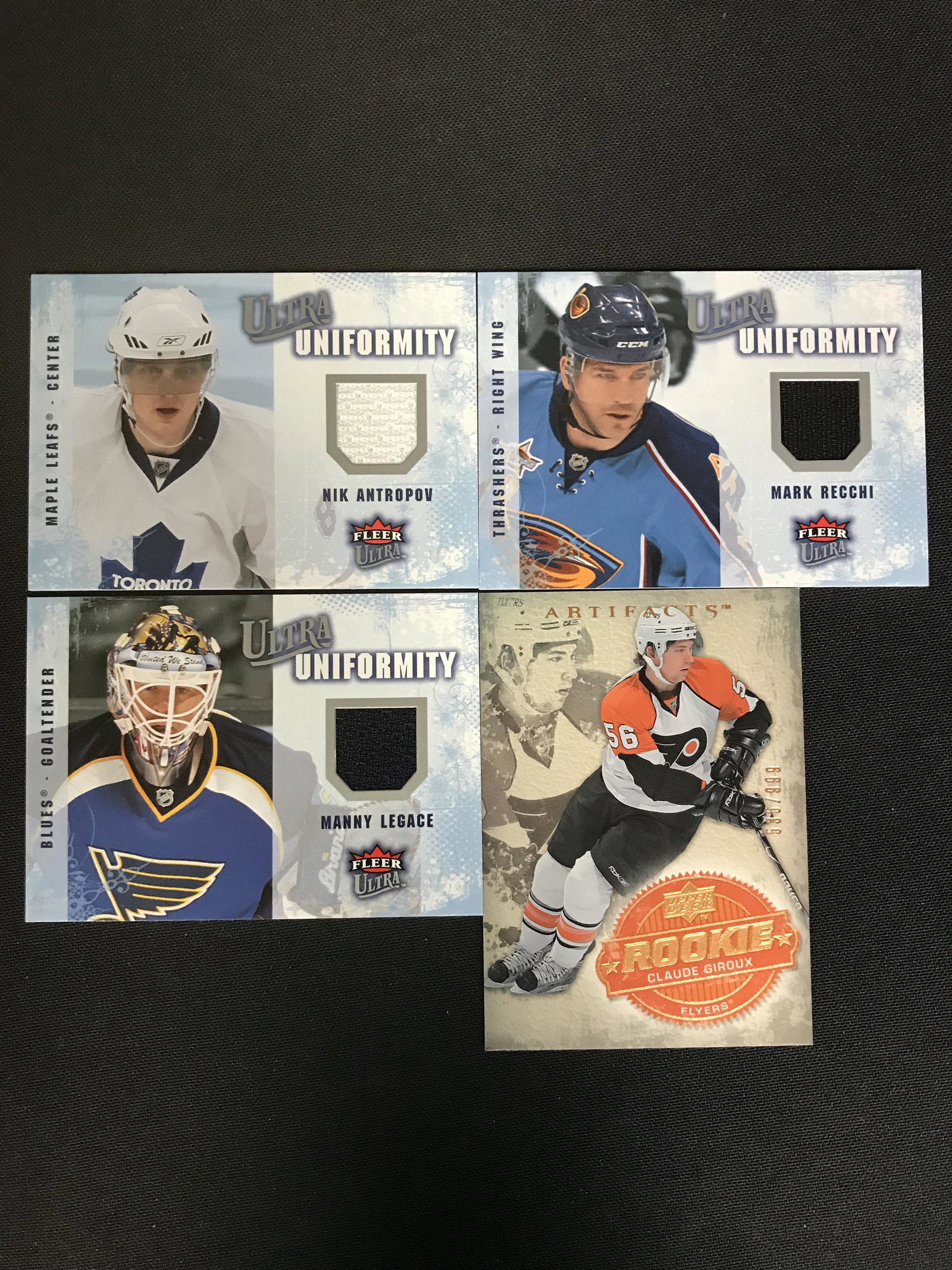 FLEER ULTRA UNIFORMITY HOCKEY CARD LOT: FLEER ULTRA UNIFORMITY HOCKEY CARD LOT