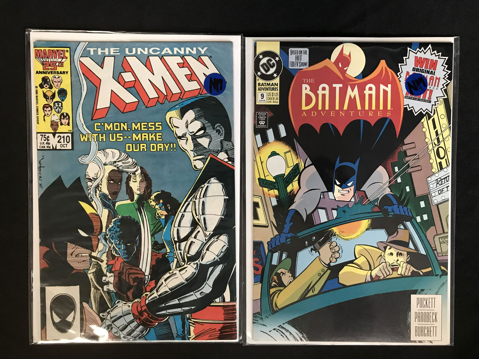 THE UNCANNY X-MEN #210/ THE BATMAN ADVENTURES #9: THE UNCANNY X-MEN #210/ THE BATMAN ADVENTURES #9