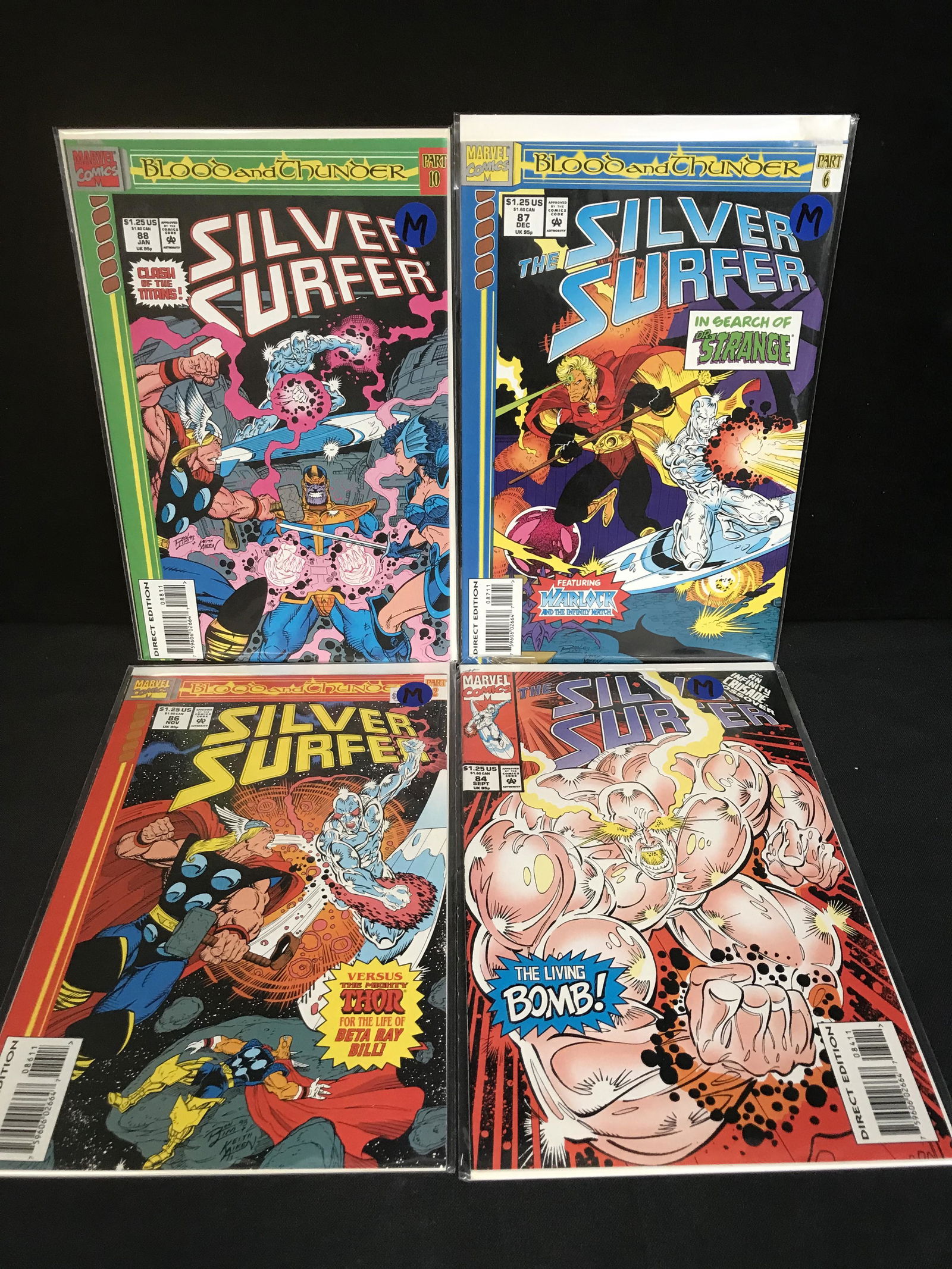 SILVER SURFER COMIC BOOK LOT (MARVEL COMICS) (1 of 1)