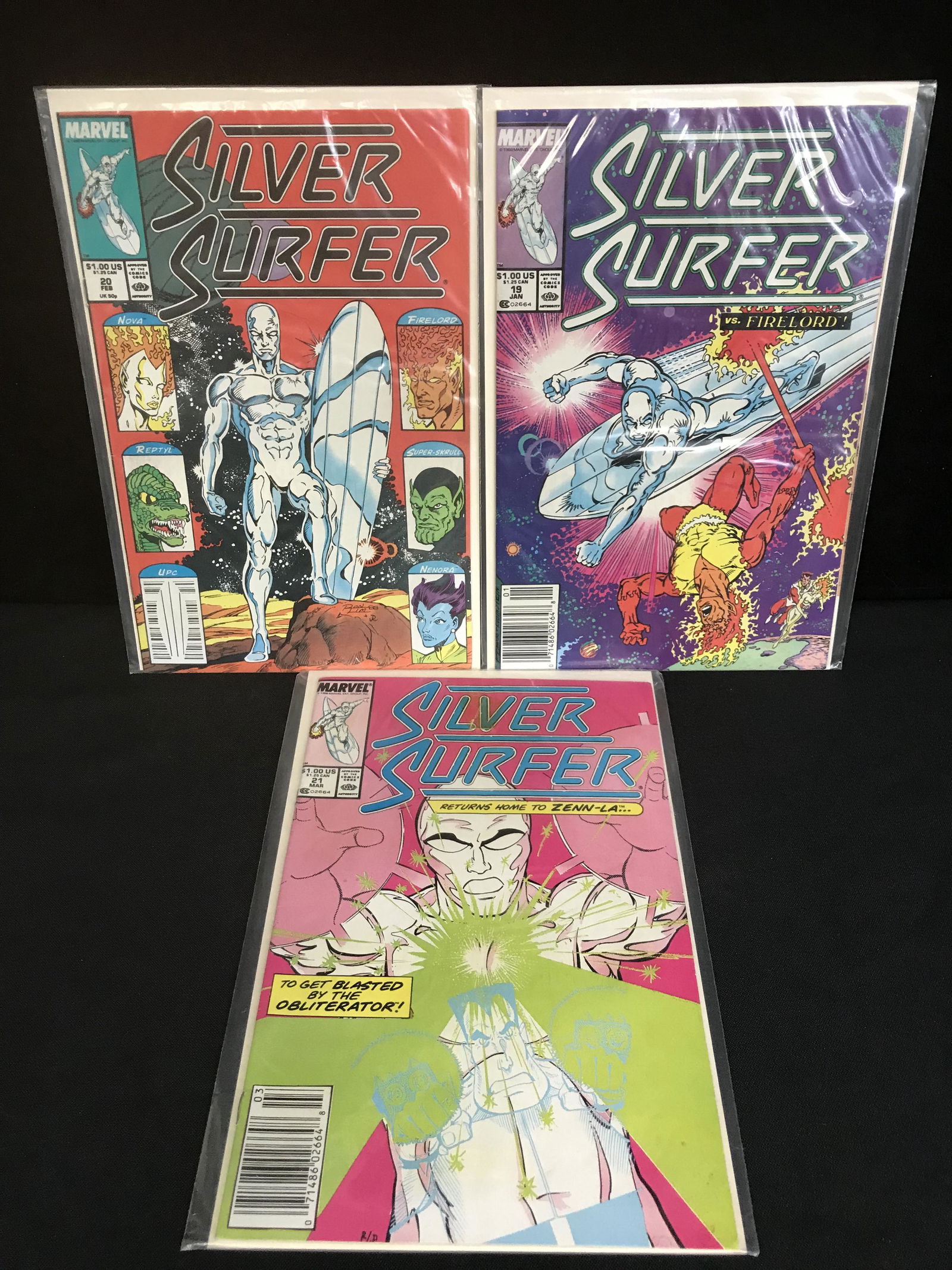 SILVER SURFER COMIC BOOK LOT (MARVEL COMICS) (1 of 1)