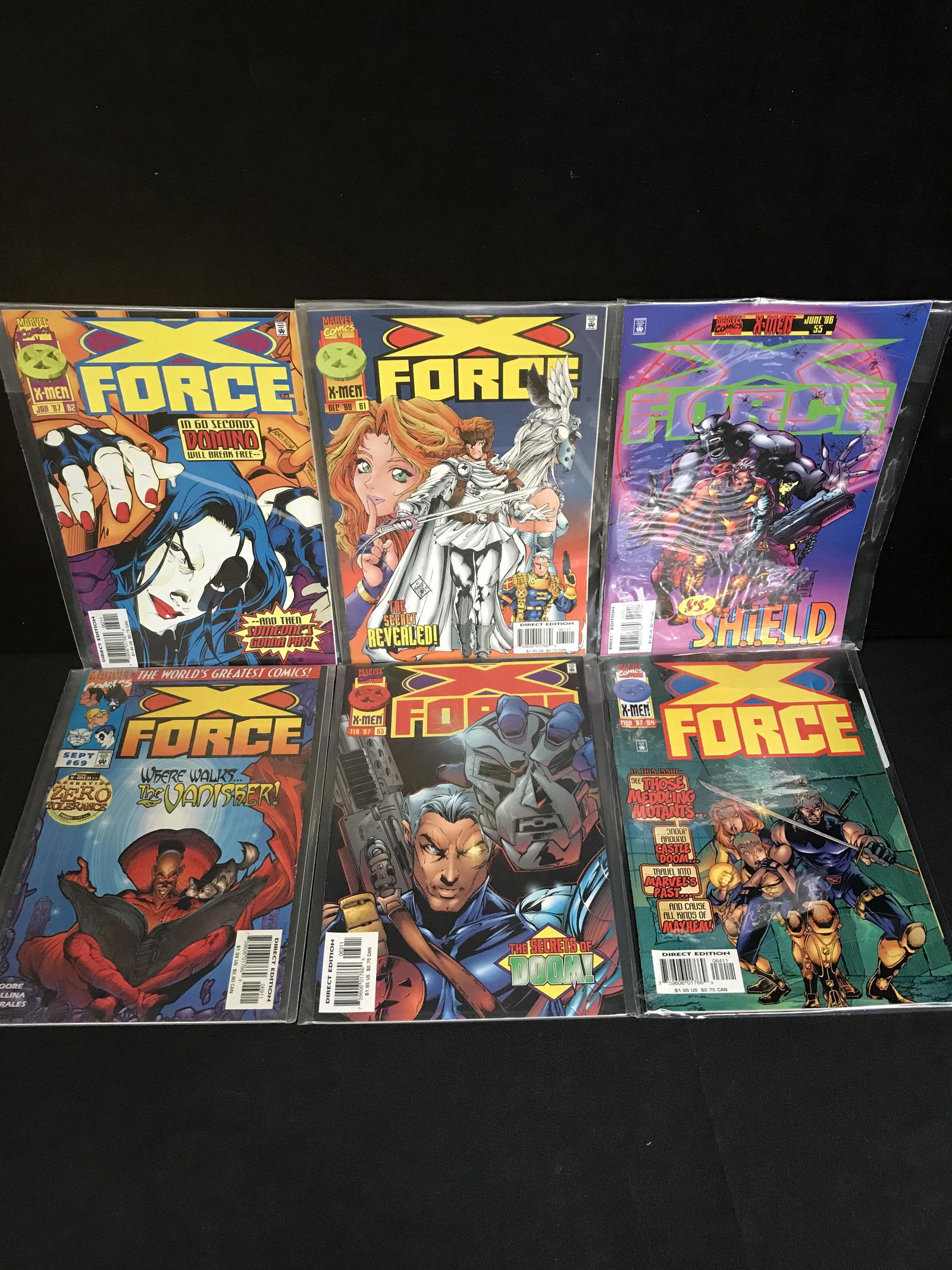 X-FORCE COMIC BOOK LOT (MARVEL COMICS) (1 of 1)