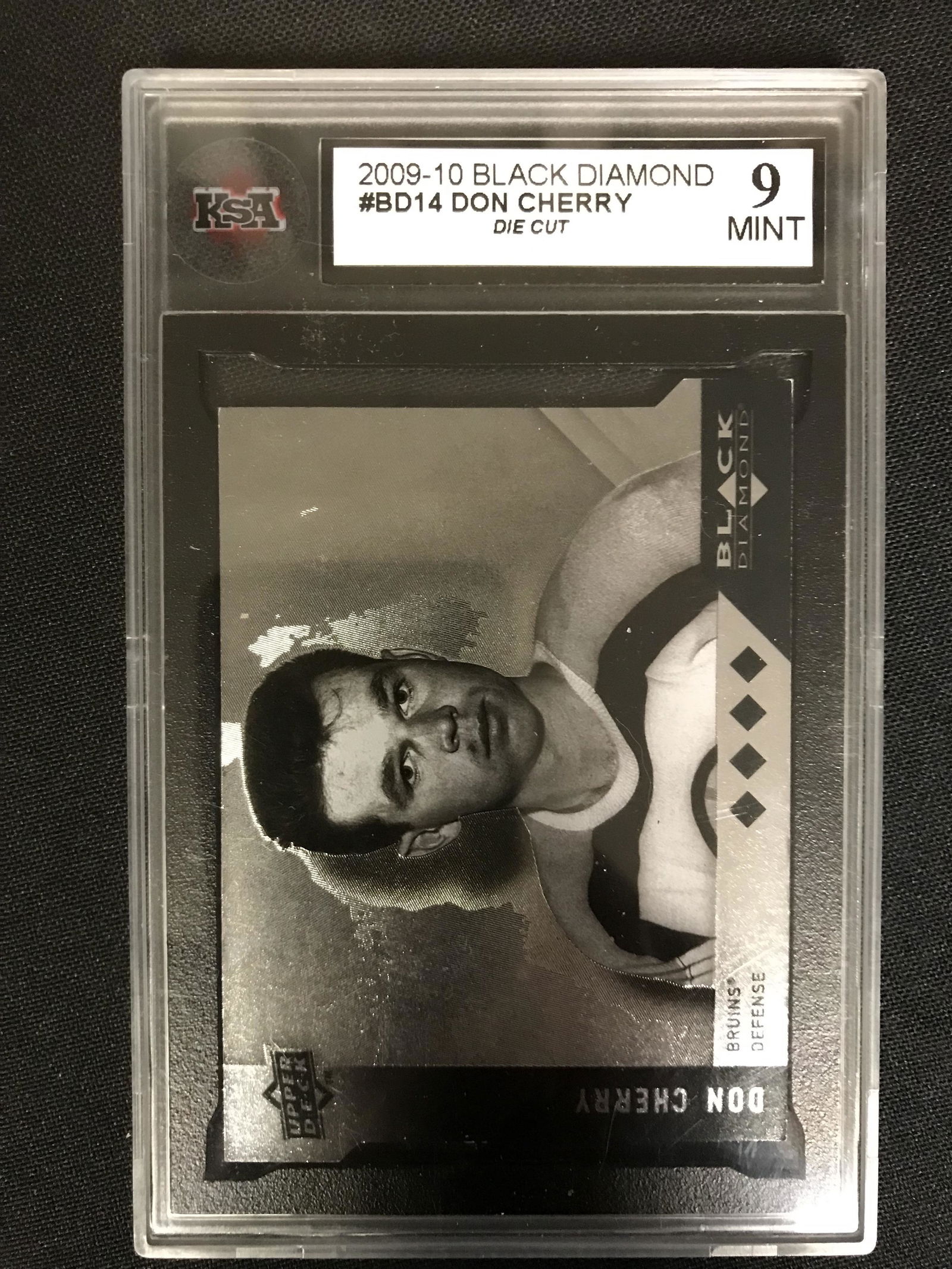 2009-10 UPPER DECK BLACK DIAMOND DON CHERRY ( KSA 9) (1 of 1)