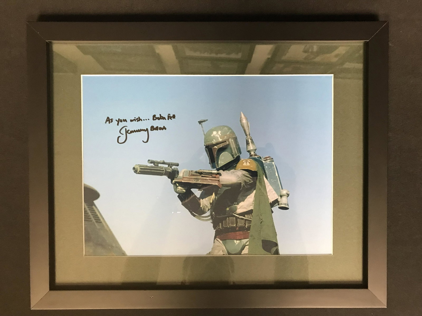 JEREMY BULLOCK SIGNED FRAMED 8X10 PHOTO (RA COA): JEREMY BULLOCK SIGNED FRAMED 8X10 PHOTO (RA COA)