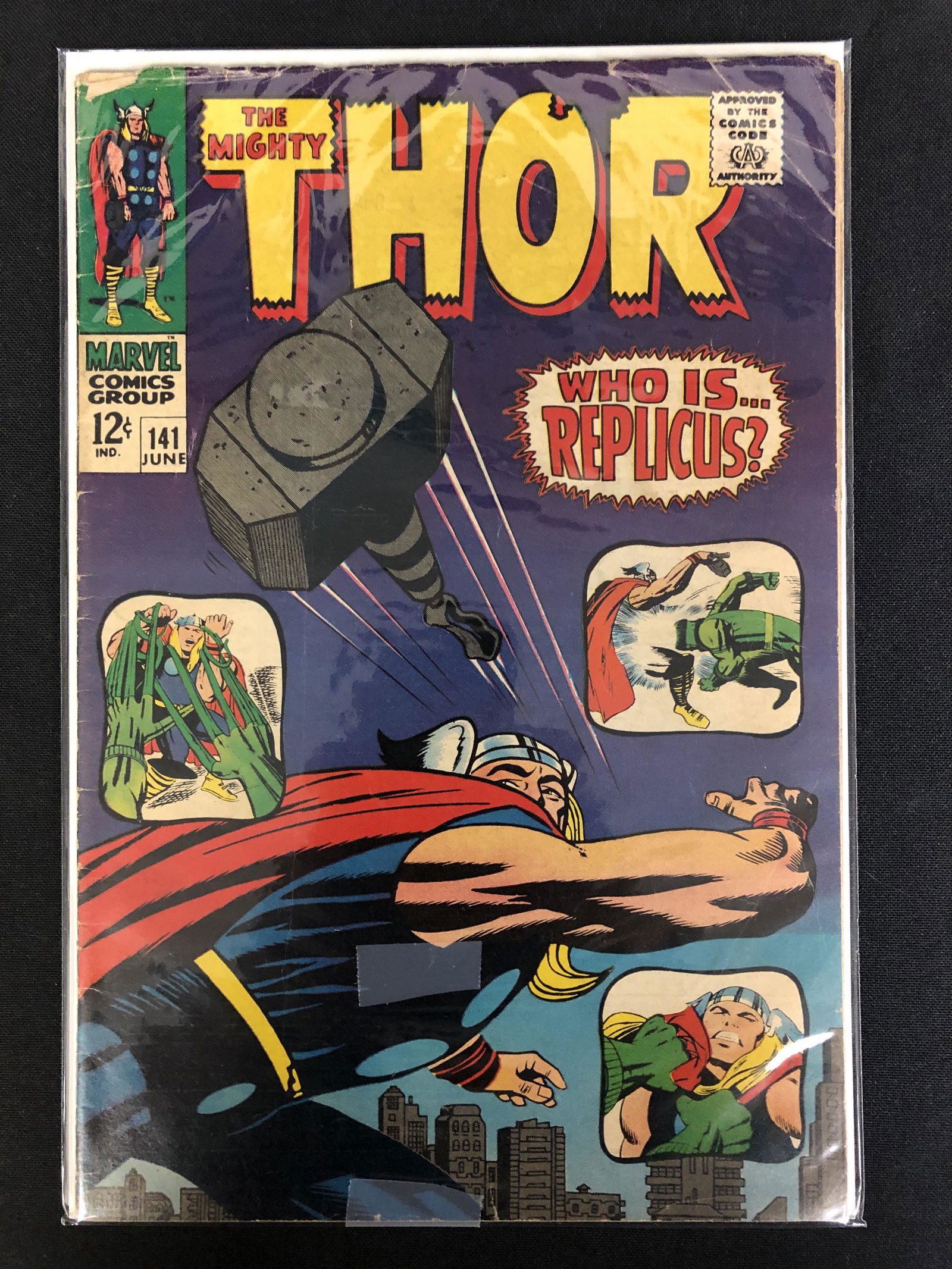 THE MIGHTY THOR #141 (MARVEL COMICS) (1 of 1)