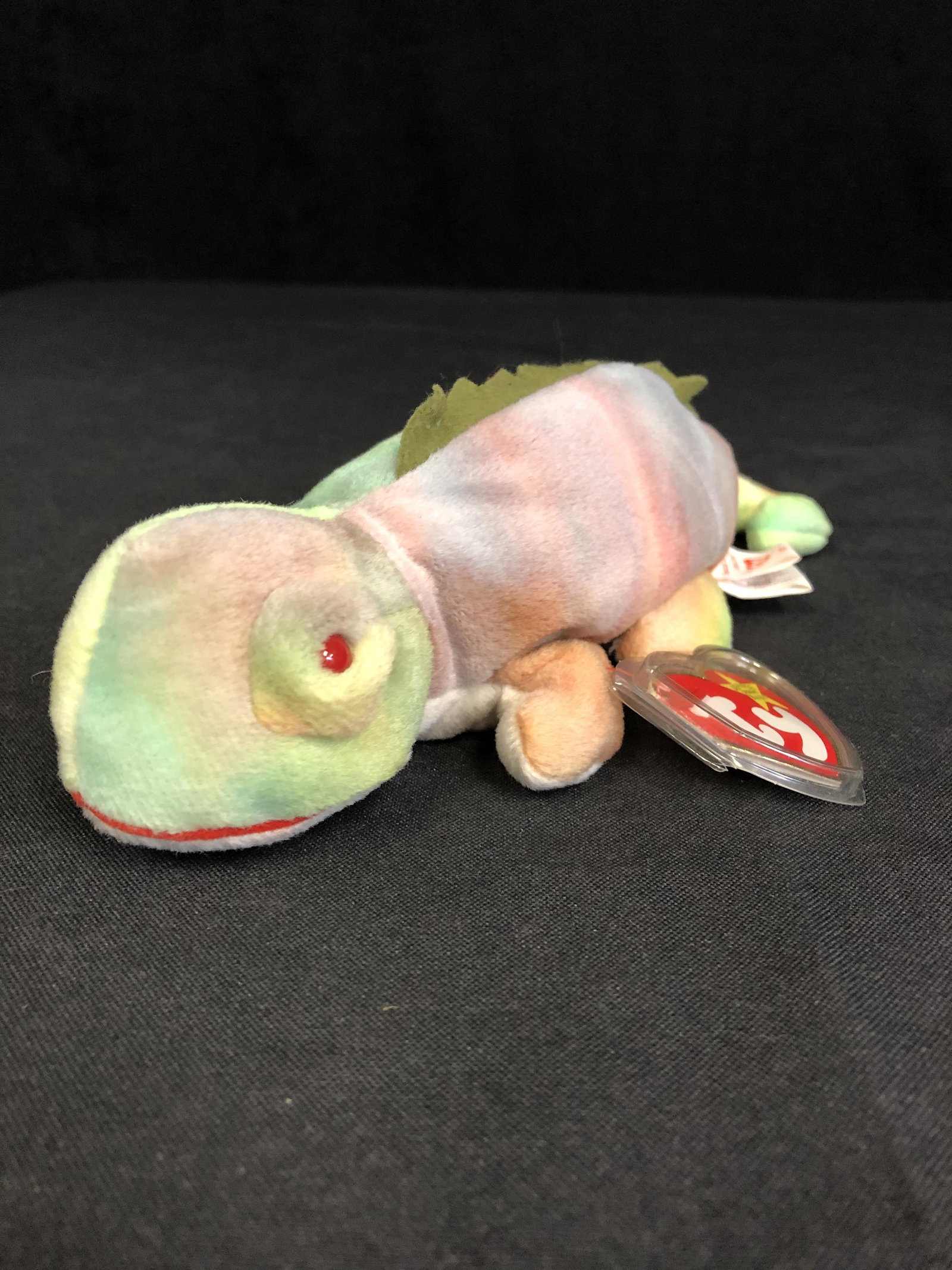 TY BEANIE BABY "IGGY THE IGUANA" RETIRED 1997 PLUSH TOY: TY BEANIE BABY "IGGY THE IGUANA" RETIRED 1997 PLUSH TOY