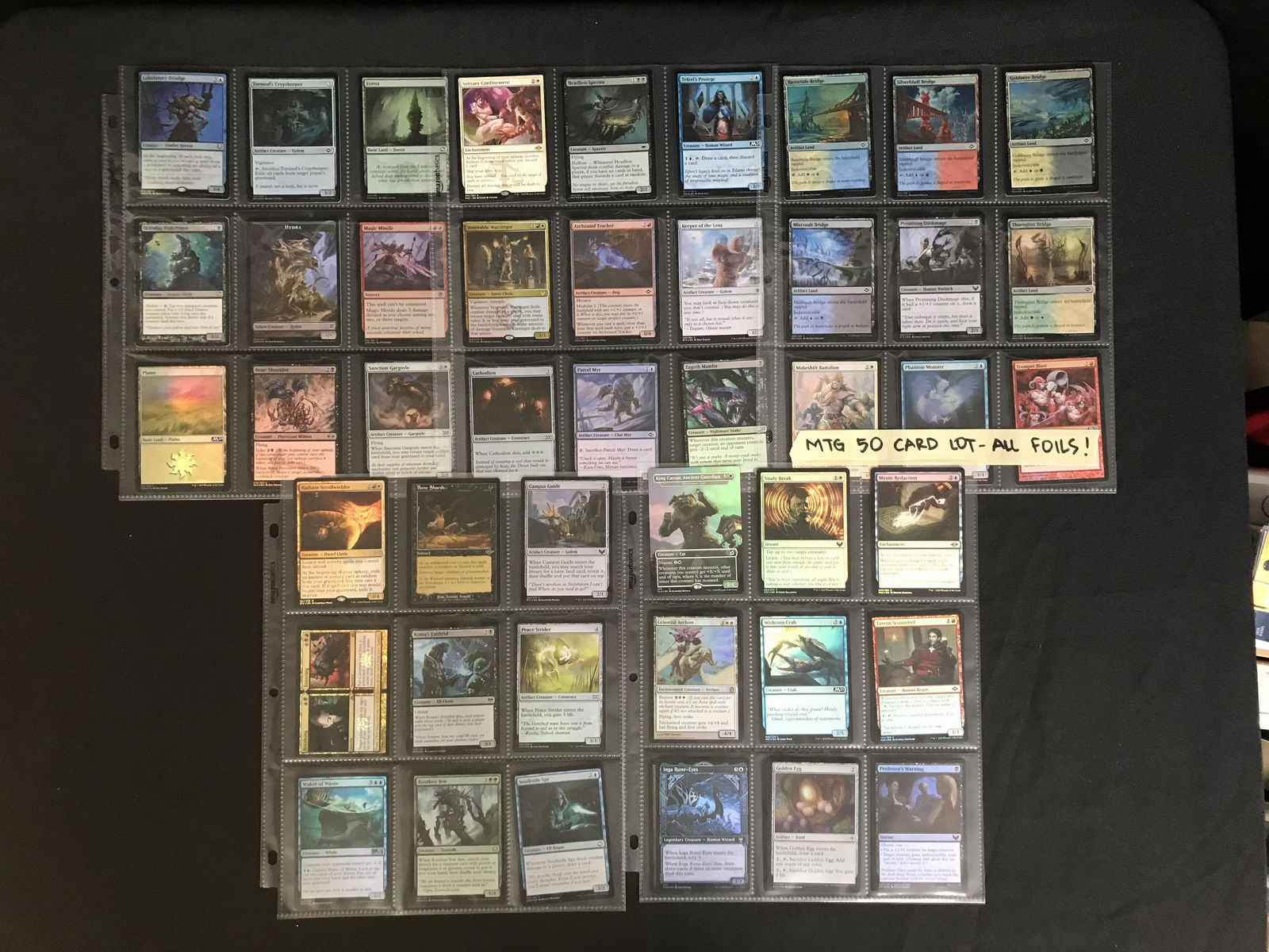 MAGIC THE GATHERING FOILS CARD LOT (1 of 1)