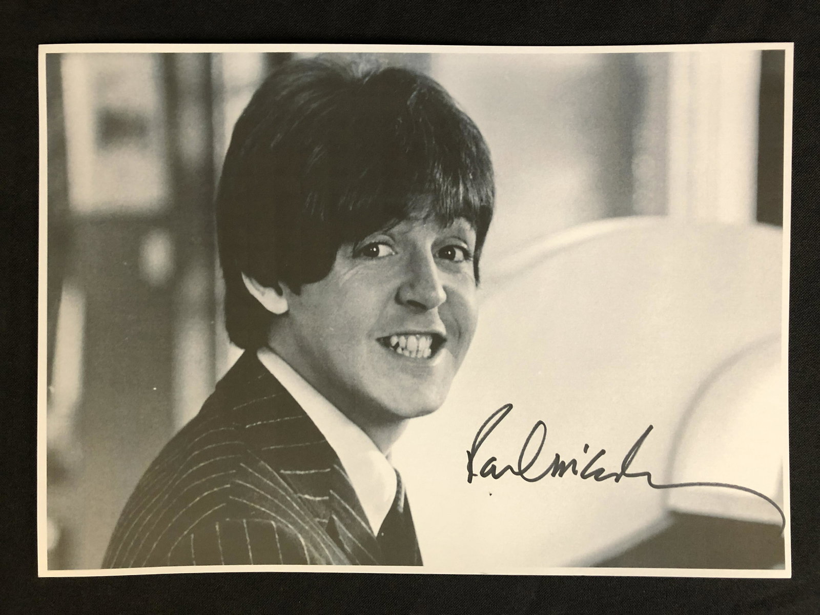 PAUL MCCARTNEY SIGNED 8X10 PHOTO (RA COA) (1 of 3)