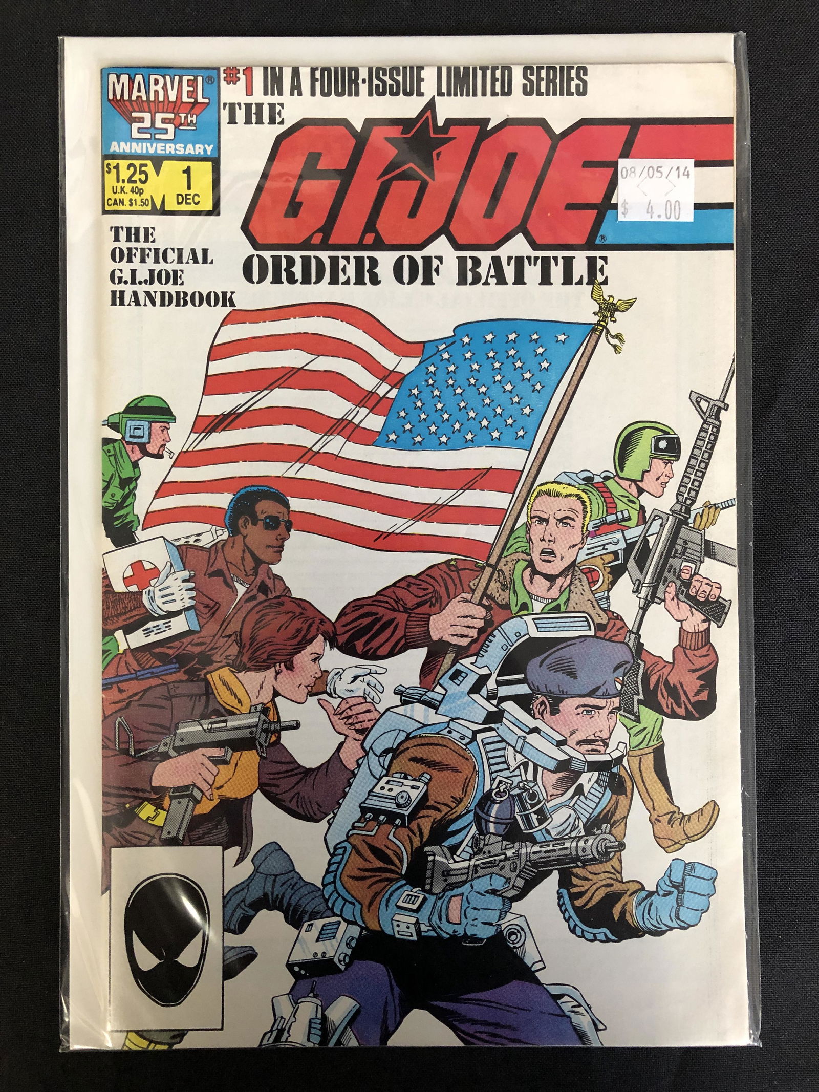 G.I. JOE ORDER OF BATTLE NO 1 (MARVEL COMICS) (1 of 1)