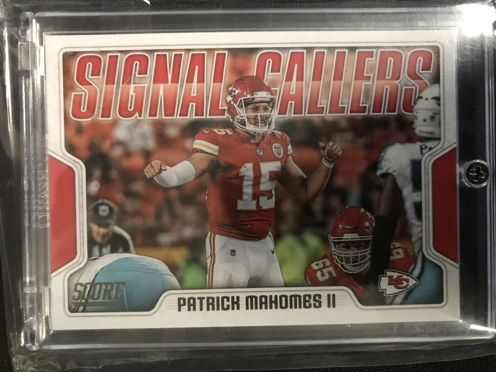 2018 PANINI SCORE PATRICK MAHOMES SIGNAL CALLERS (1 of 2)