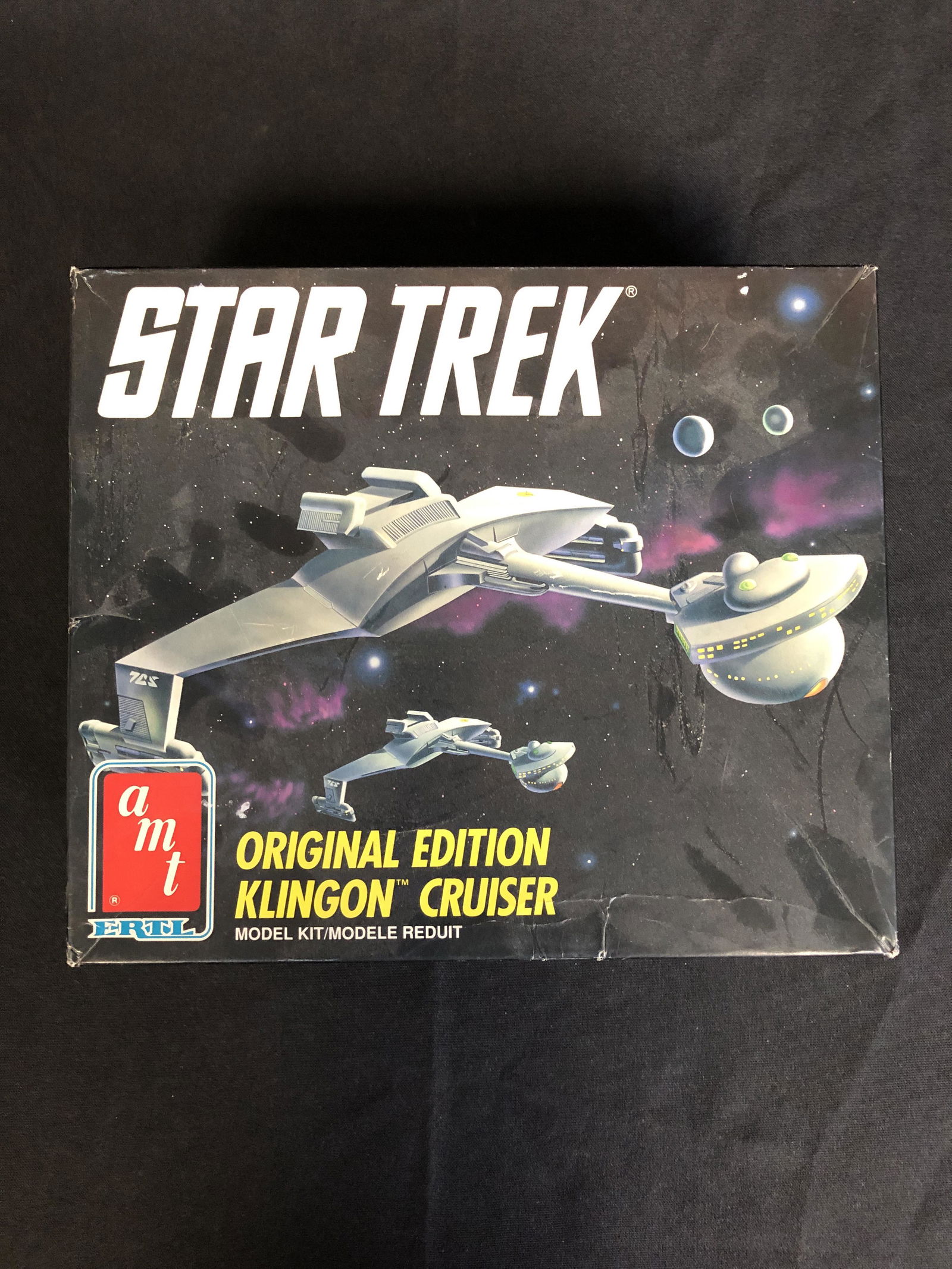 AMT STAR TREK KLINGON CRUISER ORIGINAL EDITION MODEL (1 of 1)