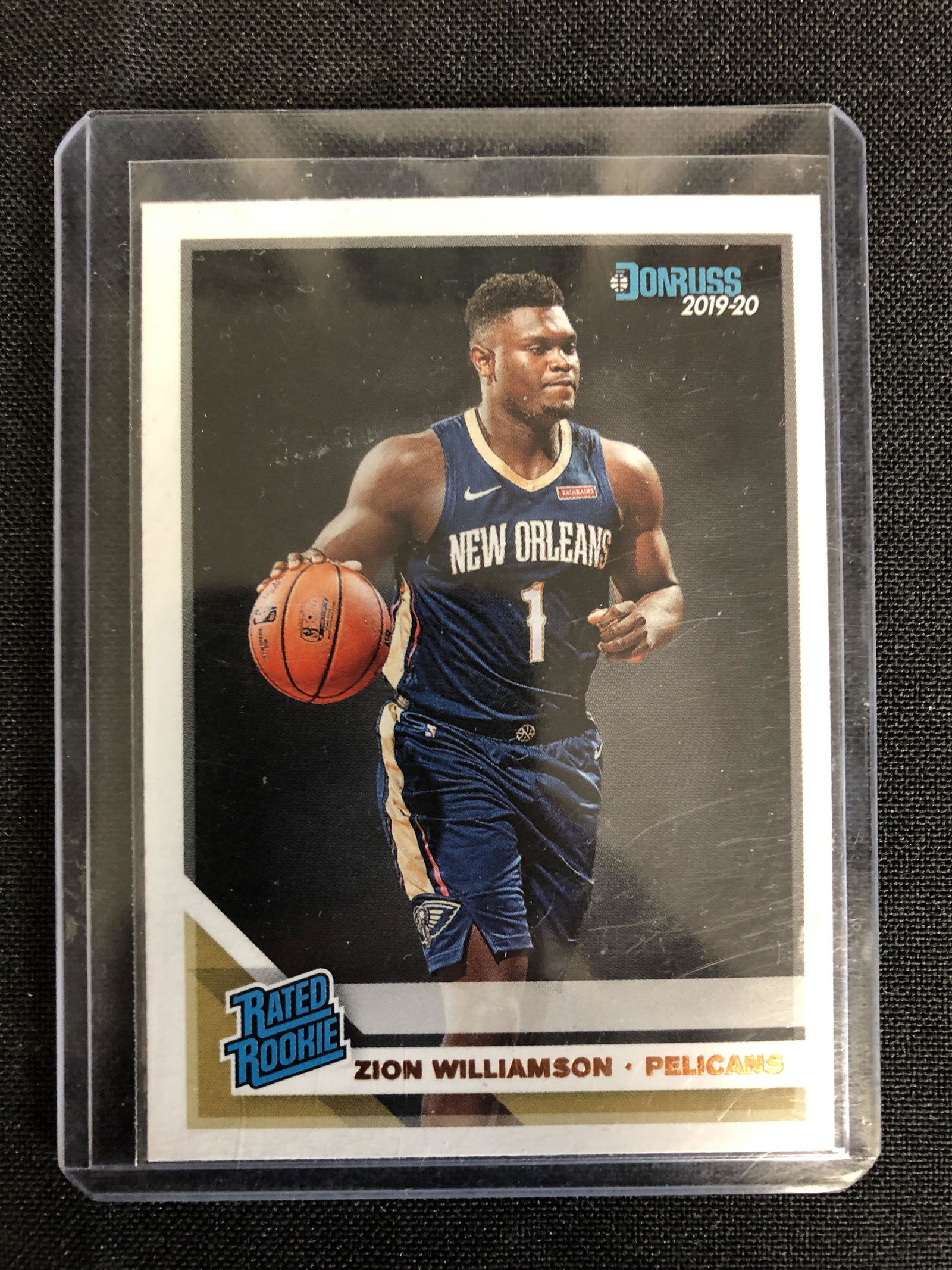 2019-20 PANINI DONRUSS ZION WILLIAMSON RATED ROOKIE RC (1 of 2)
