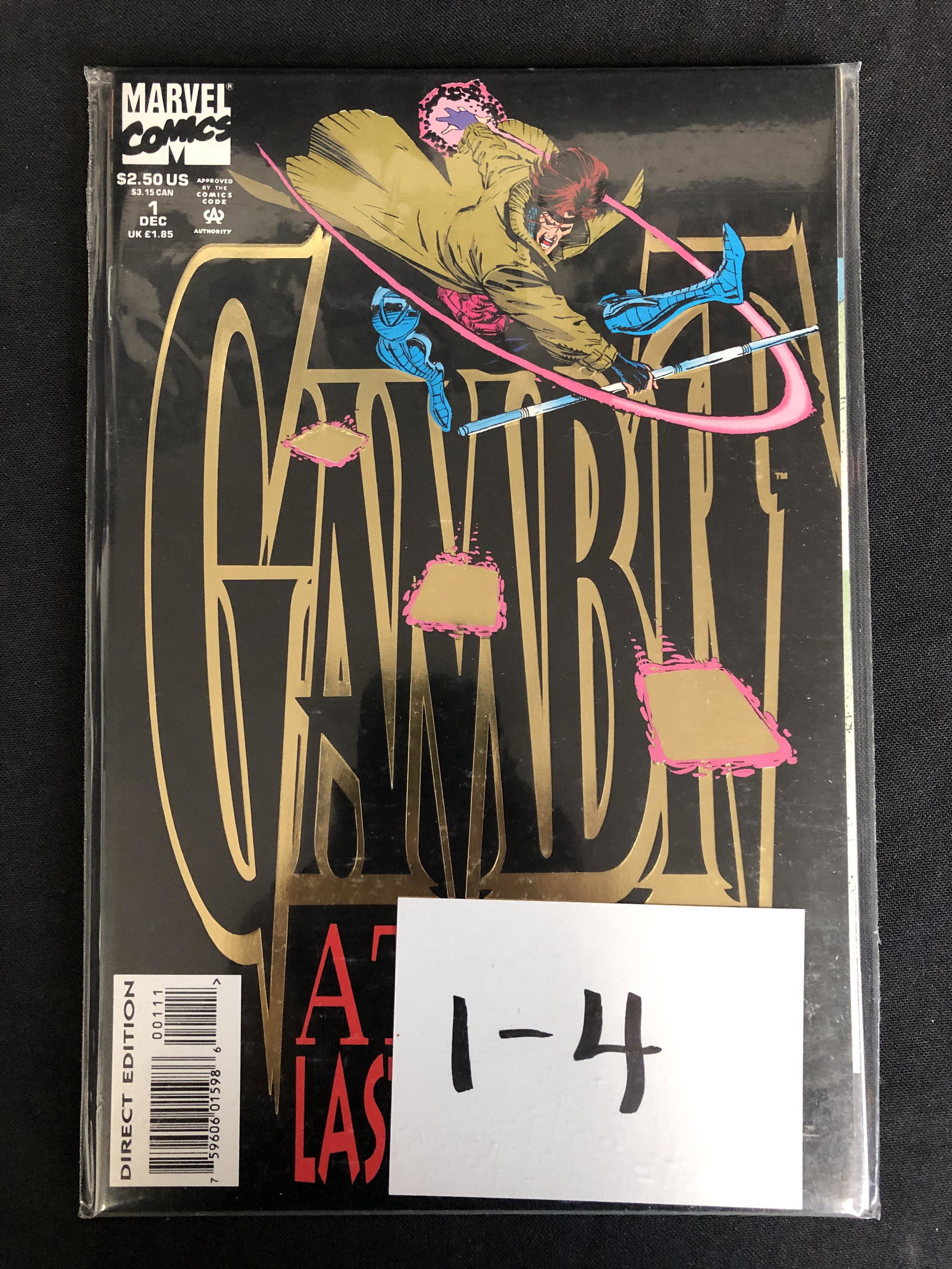 MARVEL COMICS GAMBIT 1-4 (1 of 1)