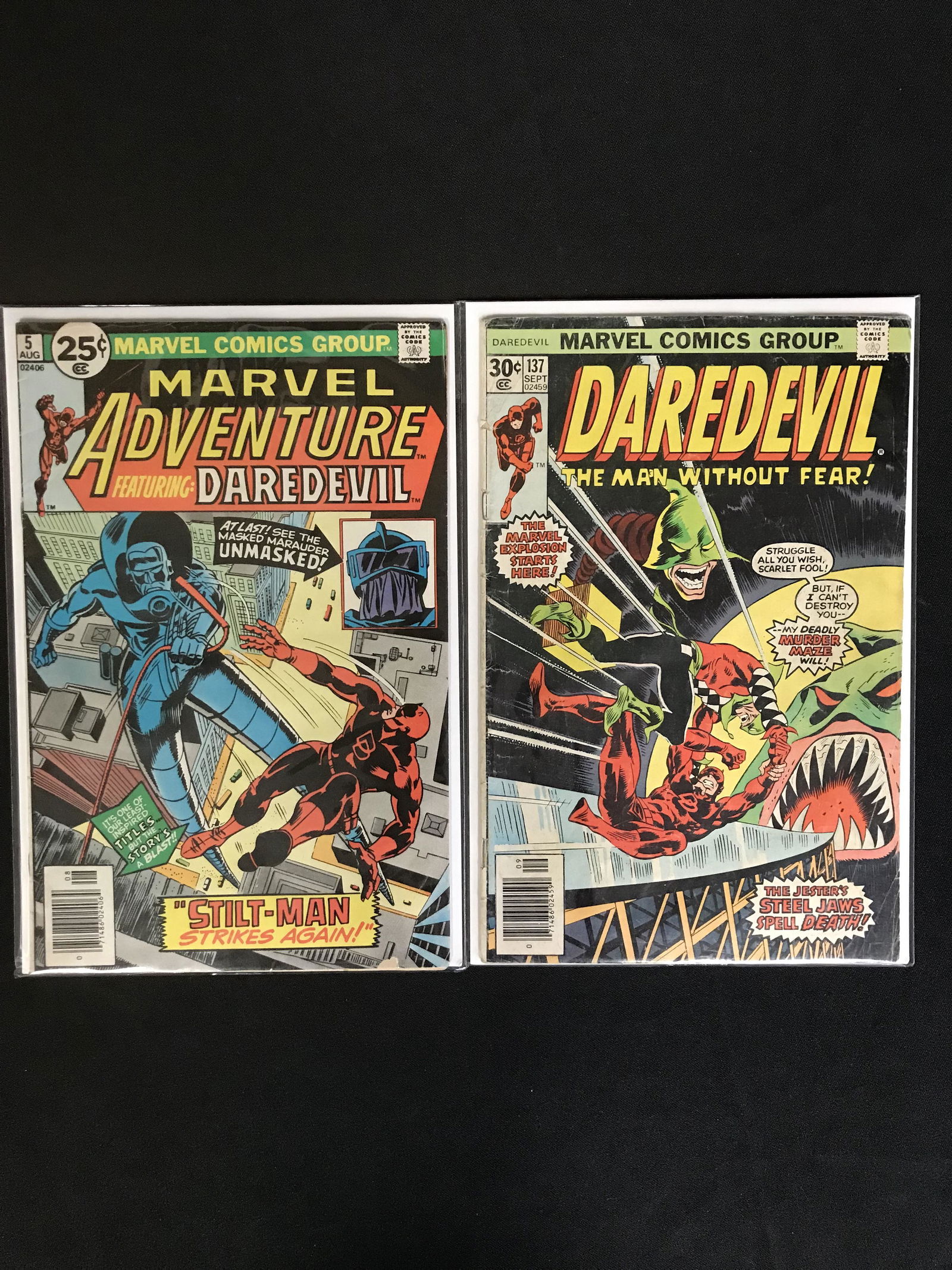 BRONZE AGE MARVEL COMIC LOT ( DAREDEVIL NO. 137/ MARVEL (1 of 1)