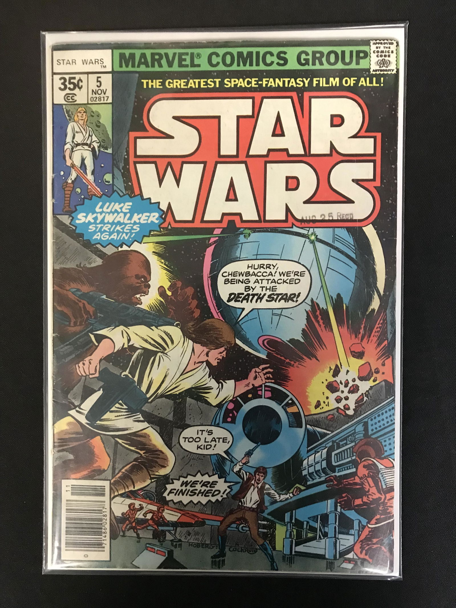 MARVEL COMICS STAR WARS NO.5 (1 of 1)