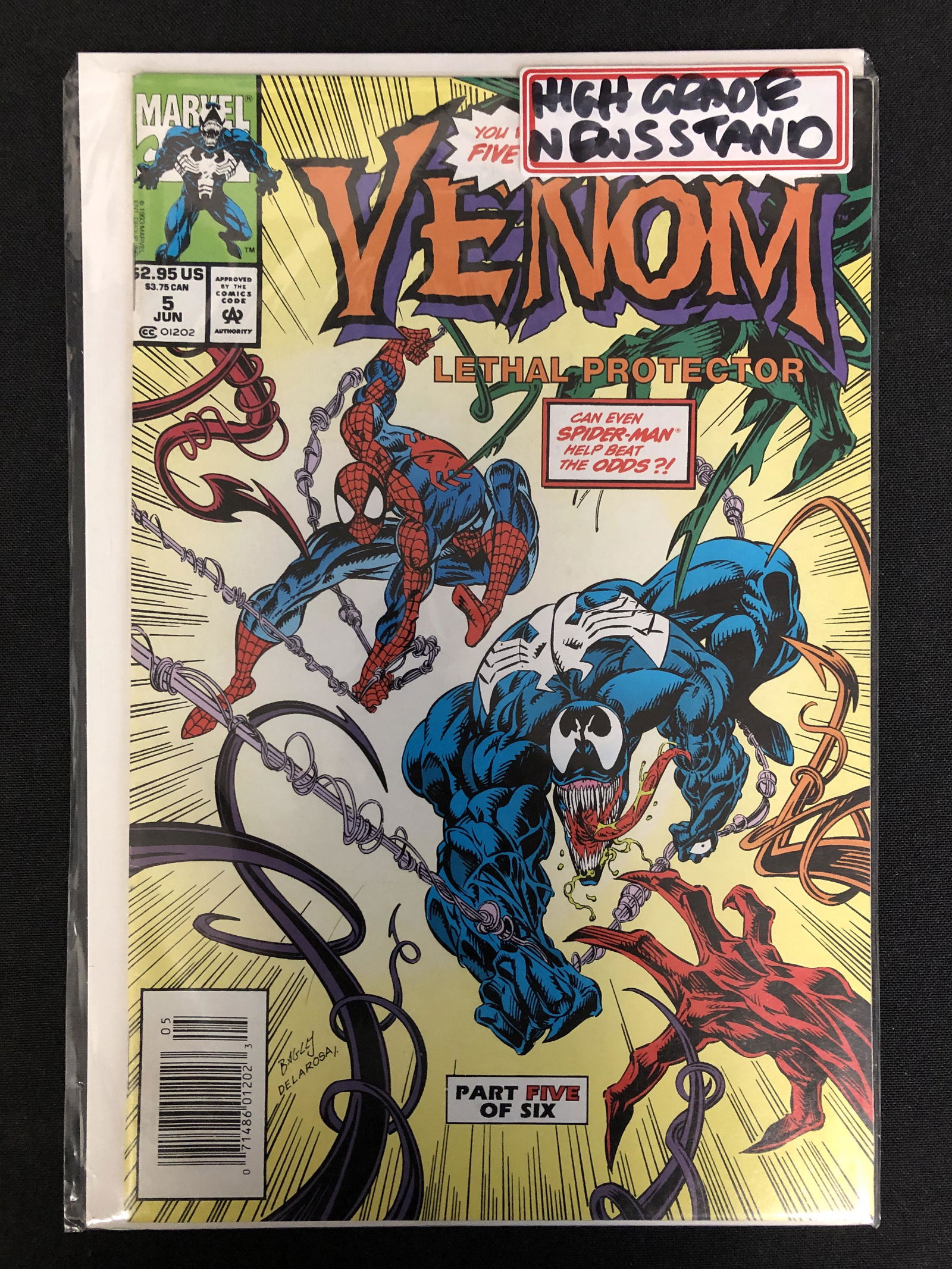 MARVEL COMICS VENOM NO.5 (1 of 1)