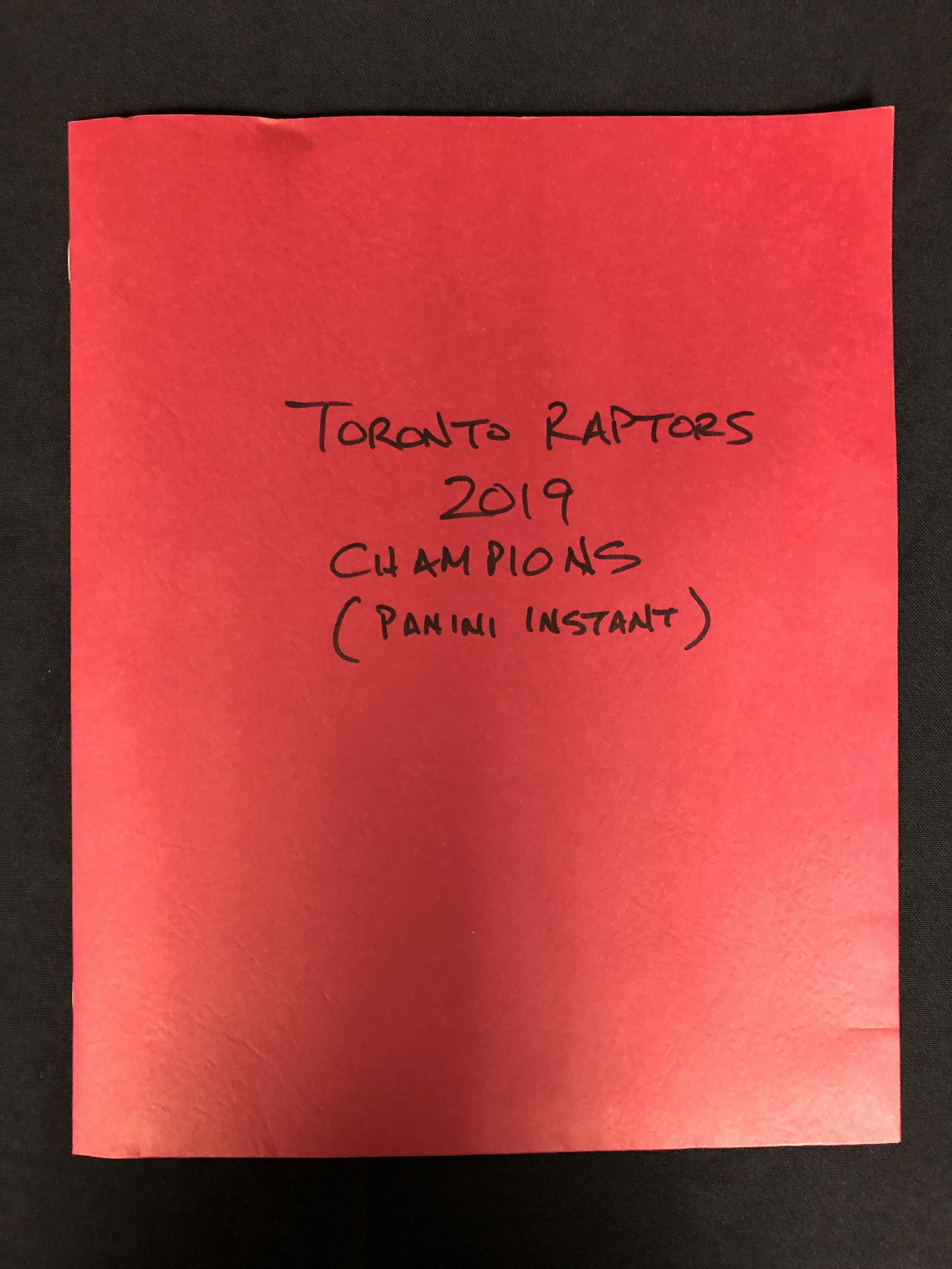2019 TORONTO RAPTORS NMA CHAMPIONS BOX SET (1 of 4)